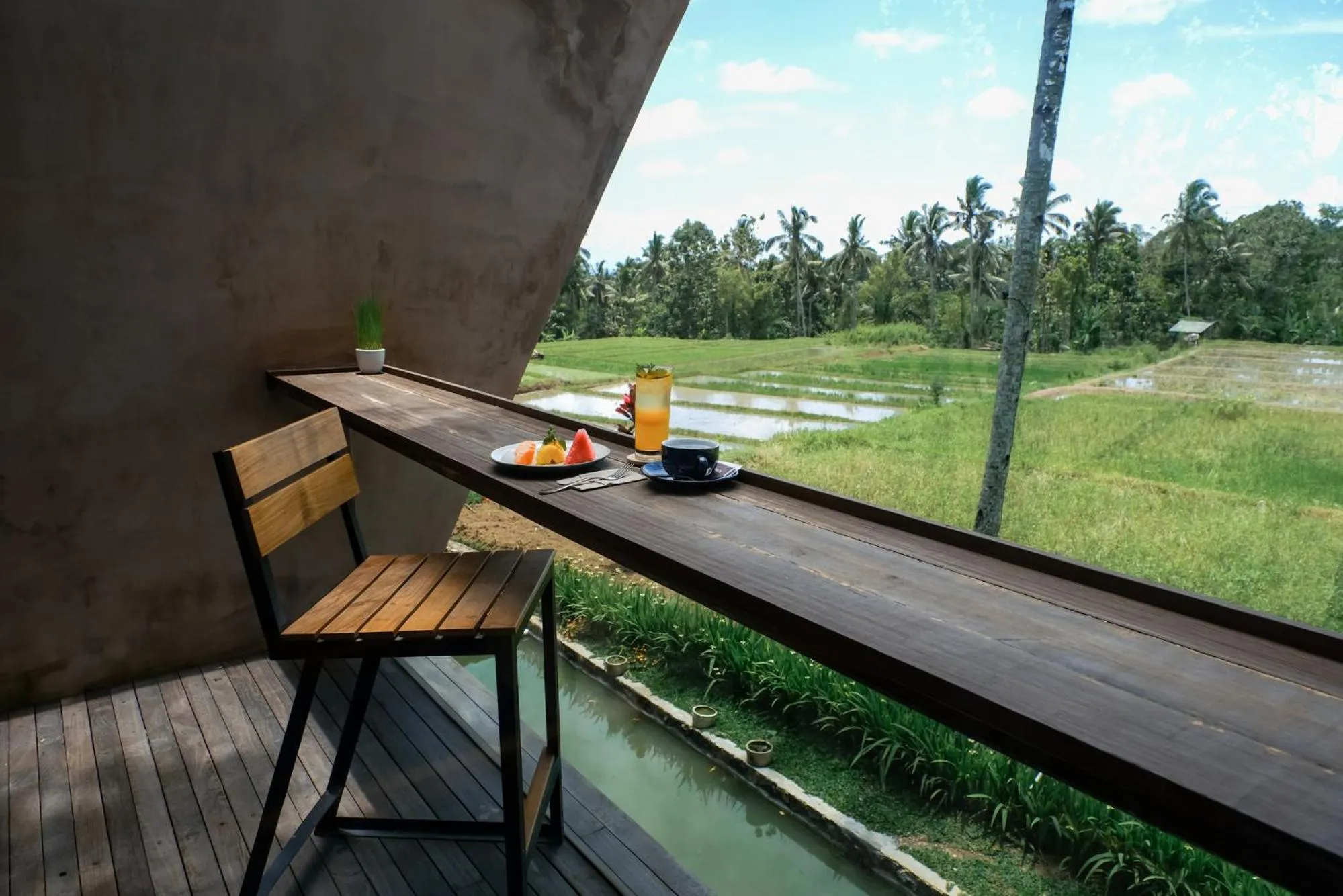 Balcony/Terrace in Teras Hotel Ijen Banyuwangi