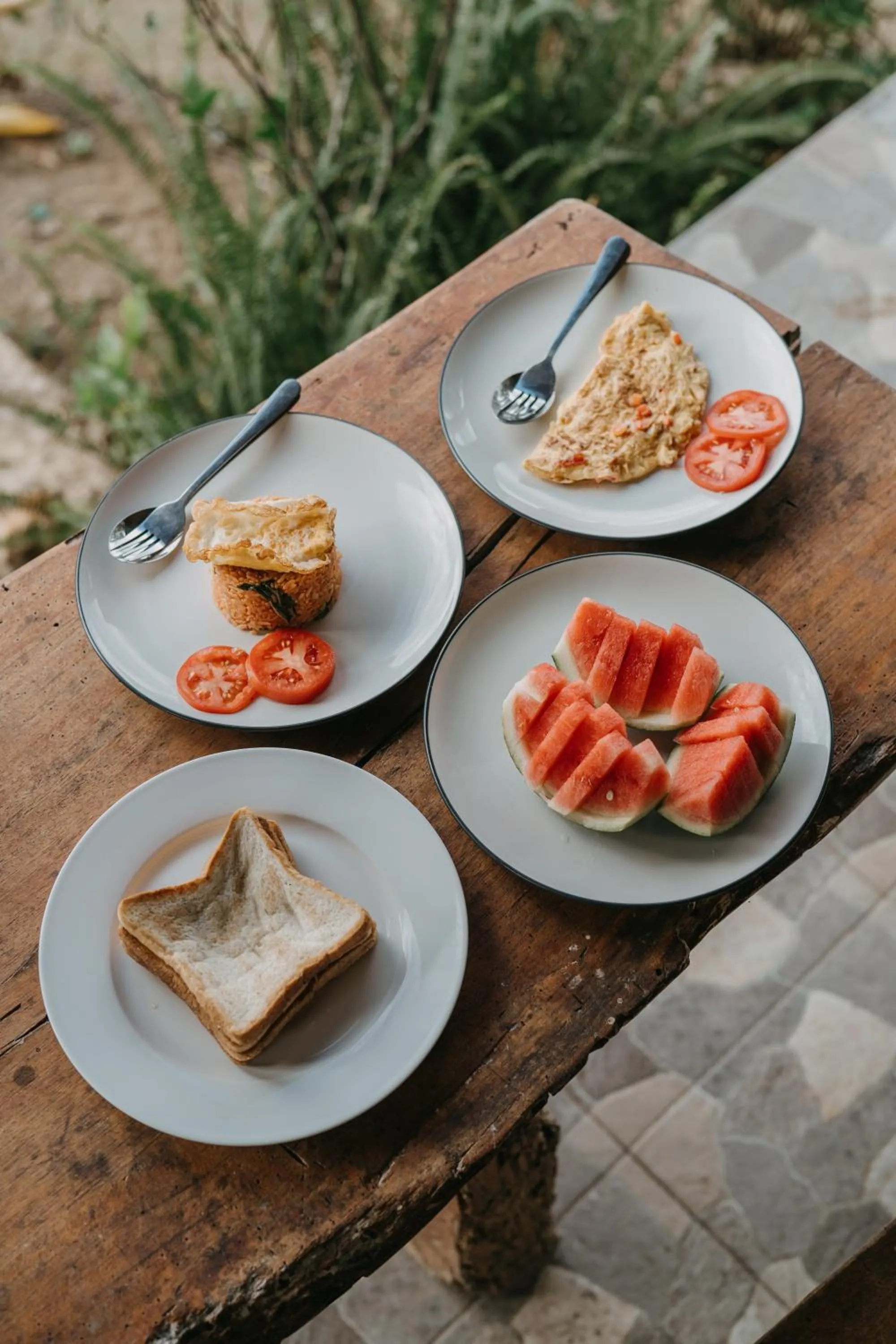 Breakfast in Alam Kita Glamping & Plantation