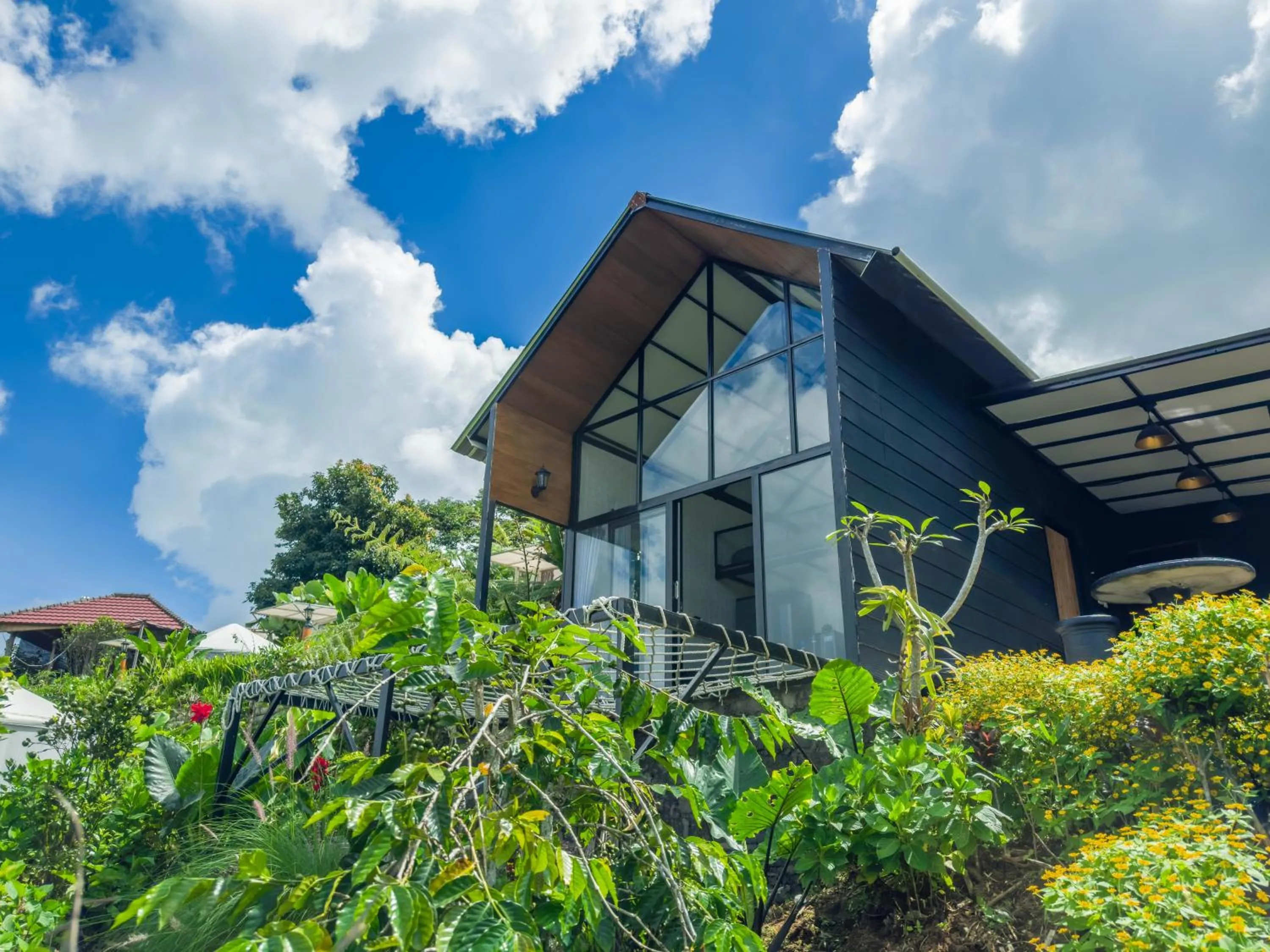 Garden view in Alam Kita Glamping & Plantation