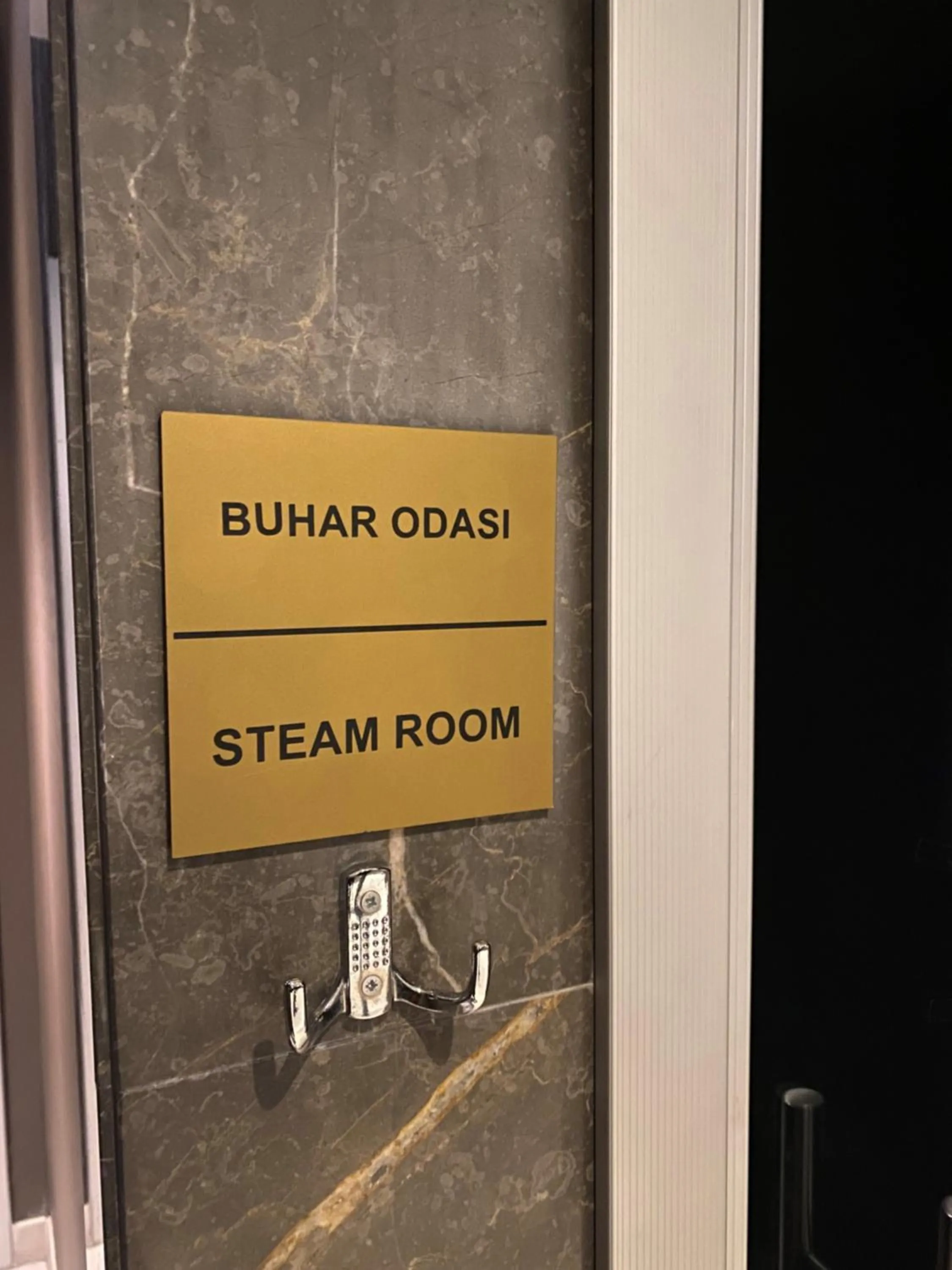 Sauna in The Y Istanbul Suites