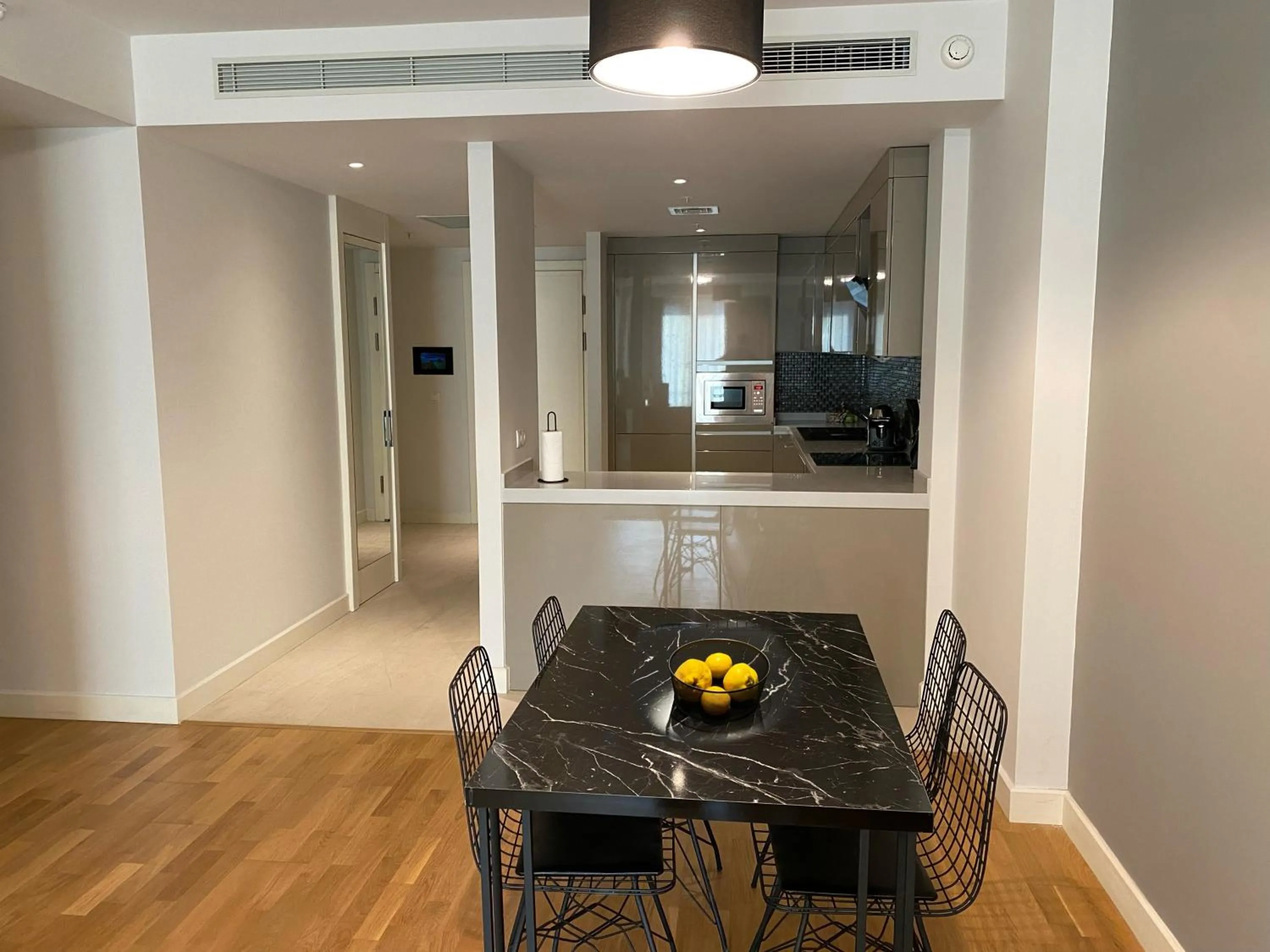 Dining area in The Y Istanbul Suites