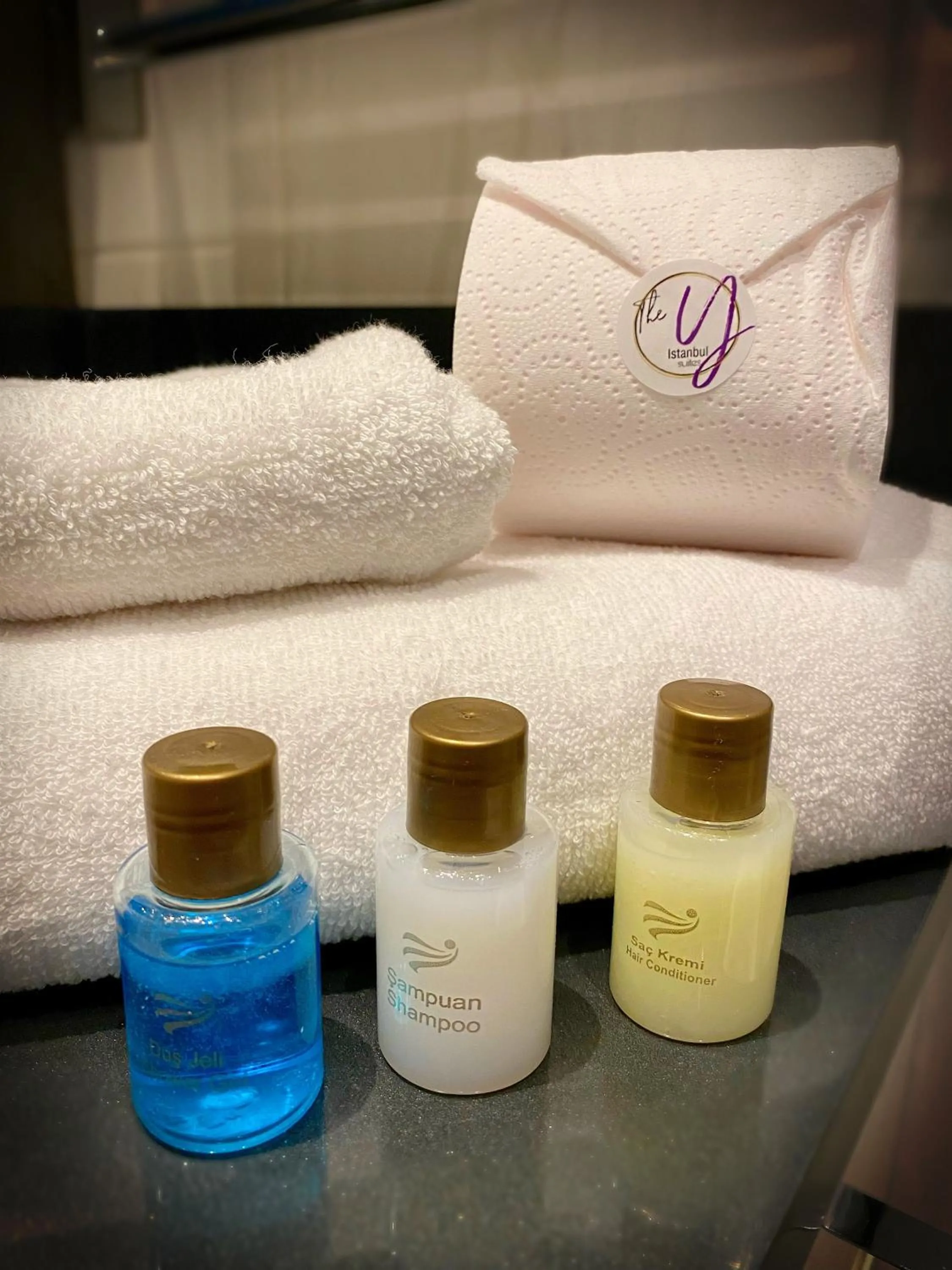 Bathroom, Bed in The Y Istanbul Suites