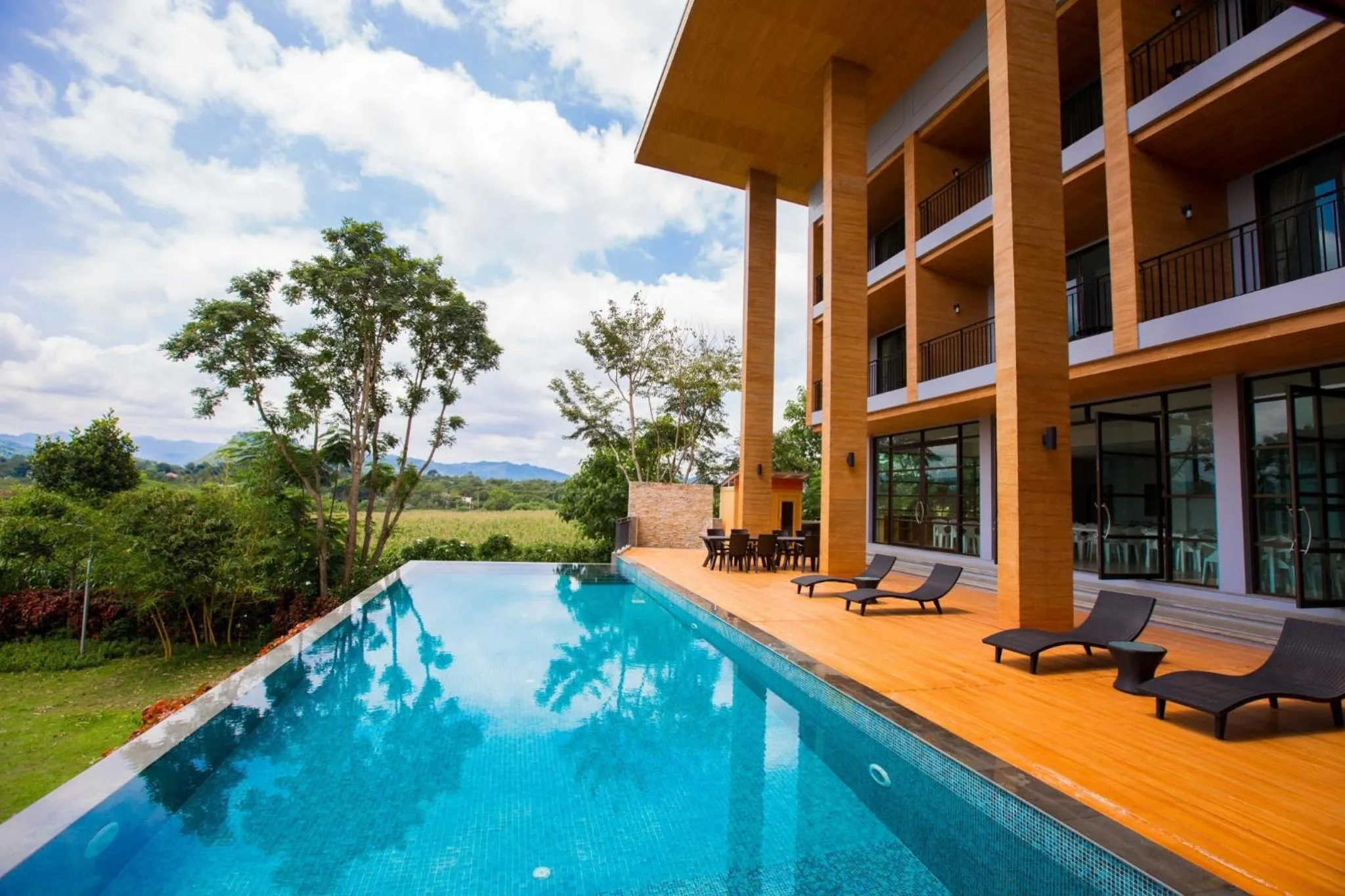 Swimming pool in The Earth Anthioch Khao Yai