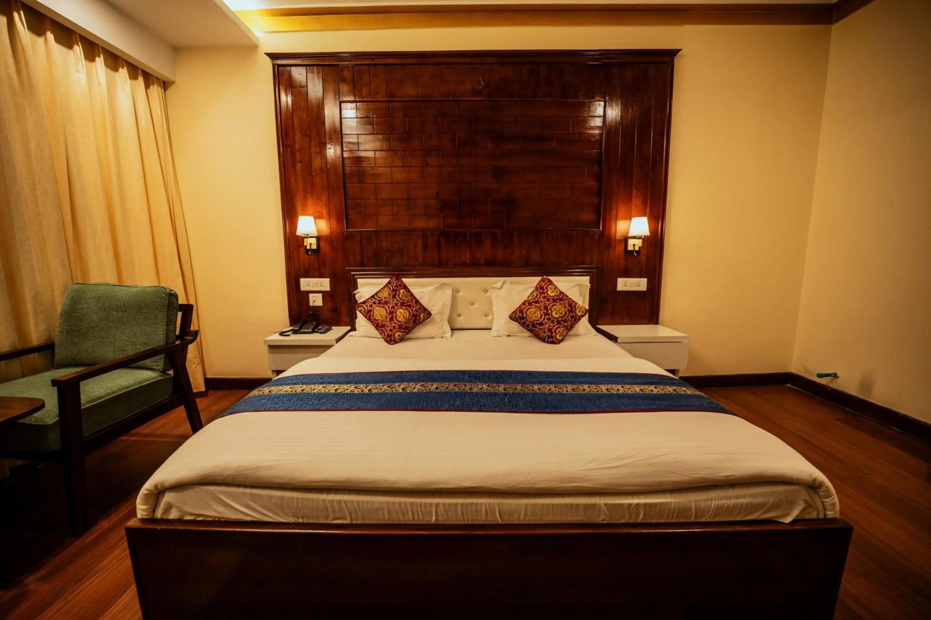 Bed in The Hunder Eco Villa