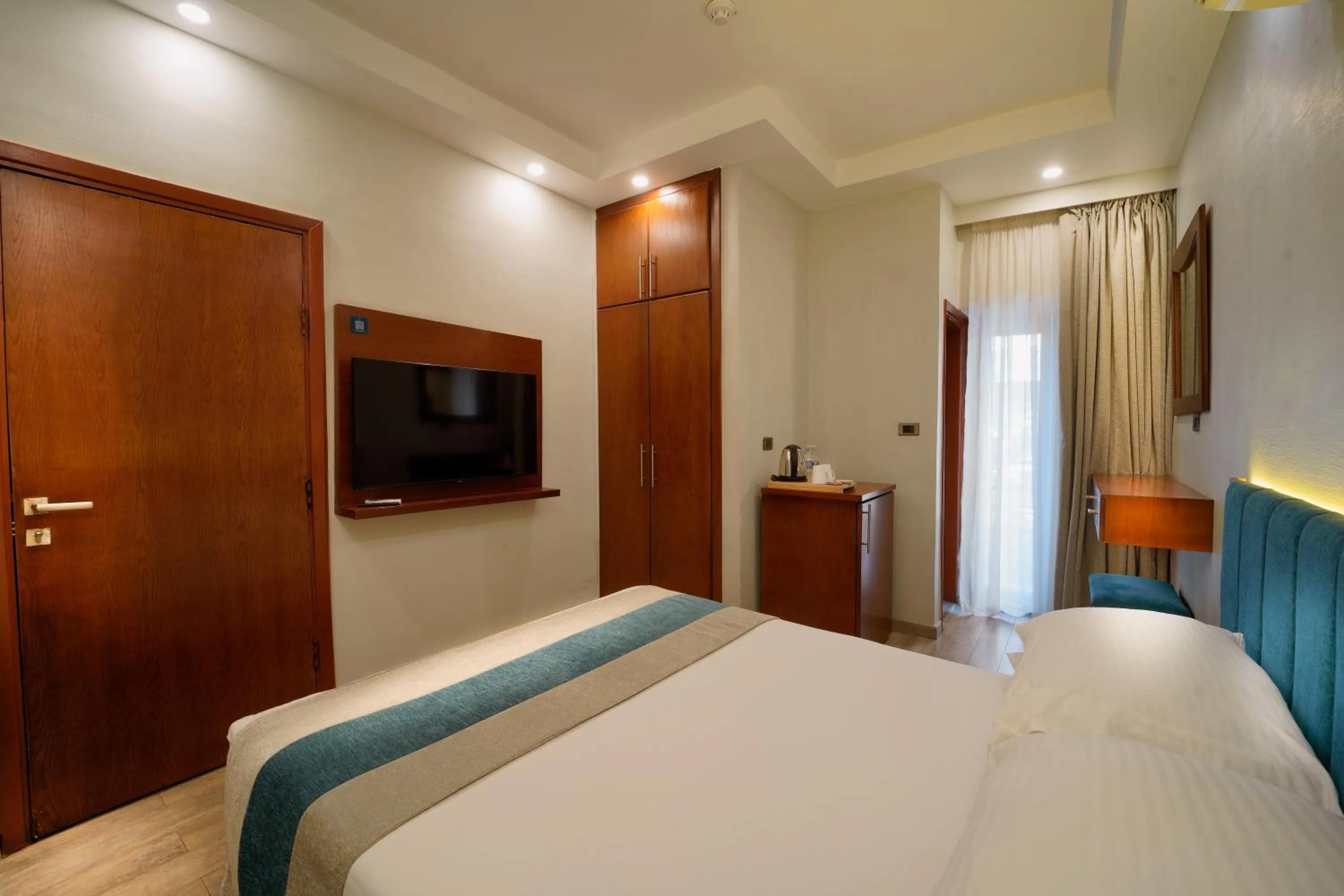 Bed in Stay Inn Cairo Hotel