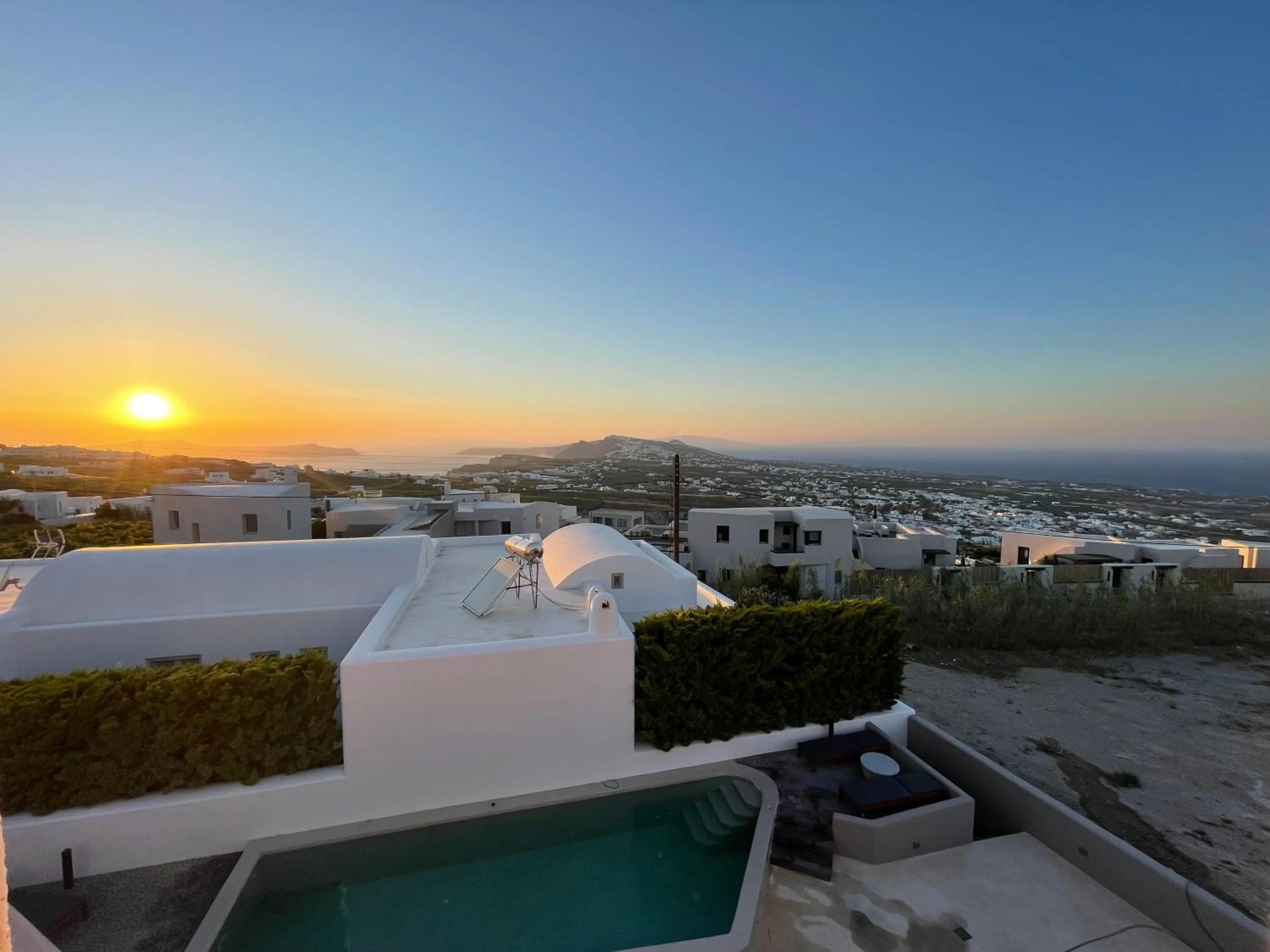 Balcony/Terrace in Elements Cozy Suites Pyrgos