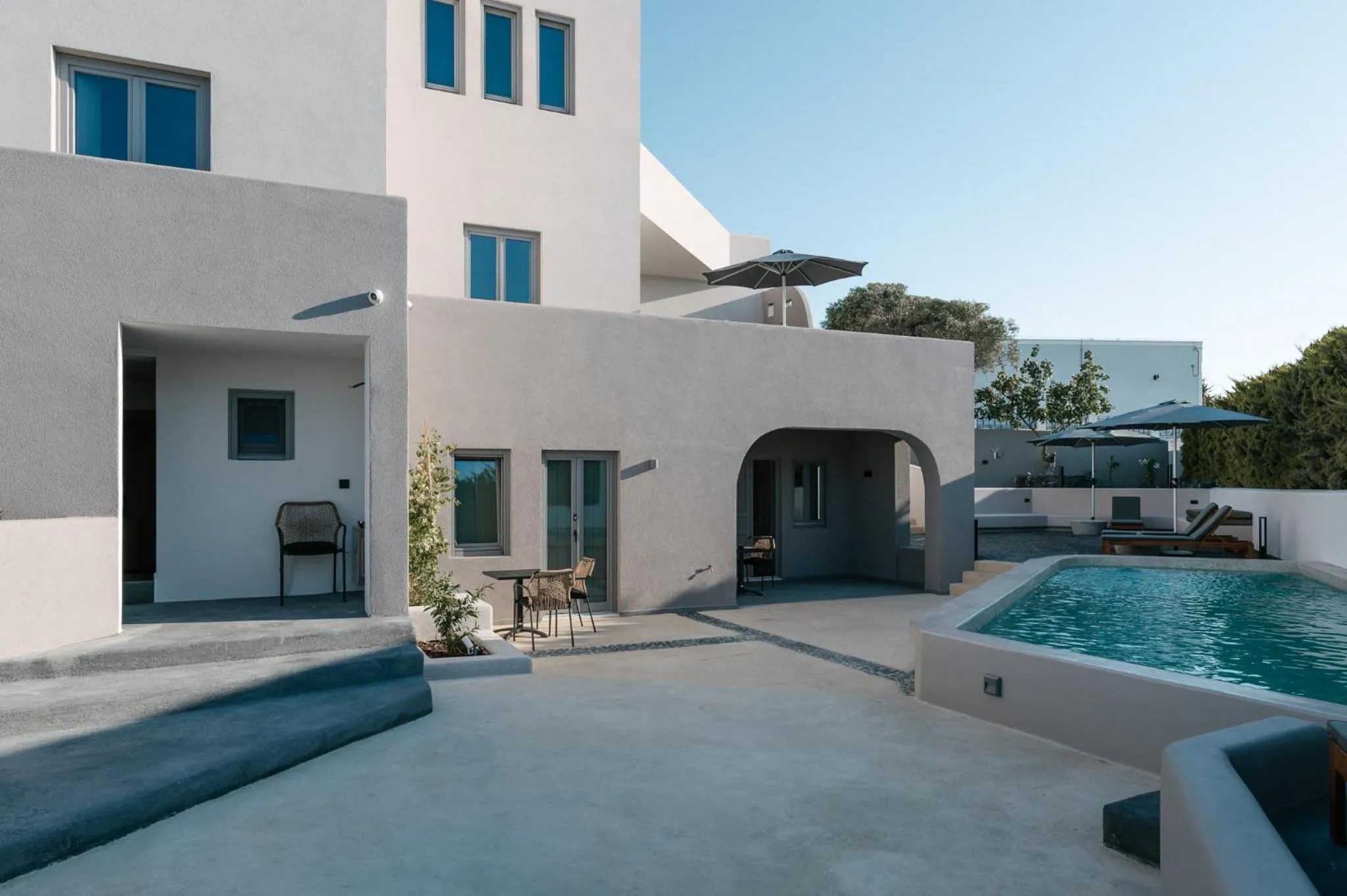 Property building in Elements Cozy Suites Pyrgos