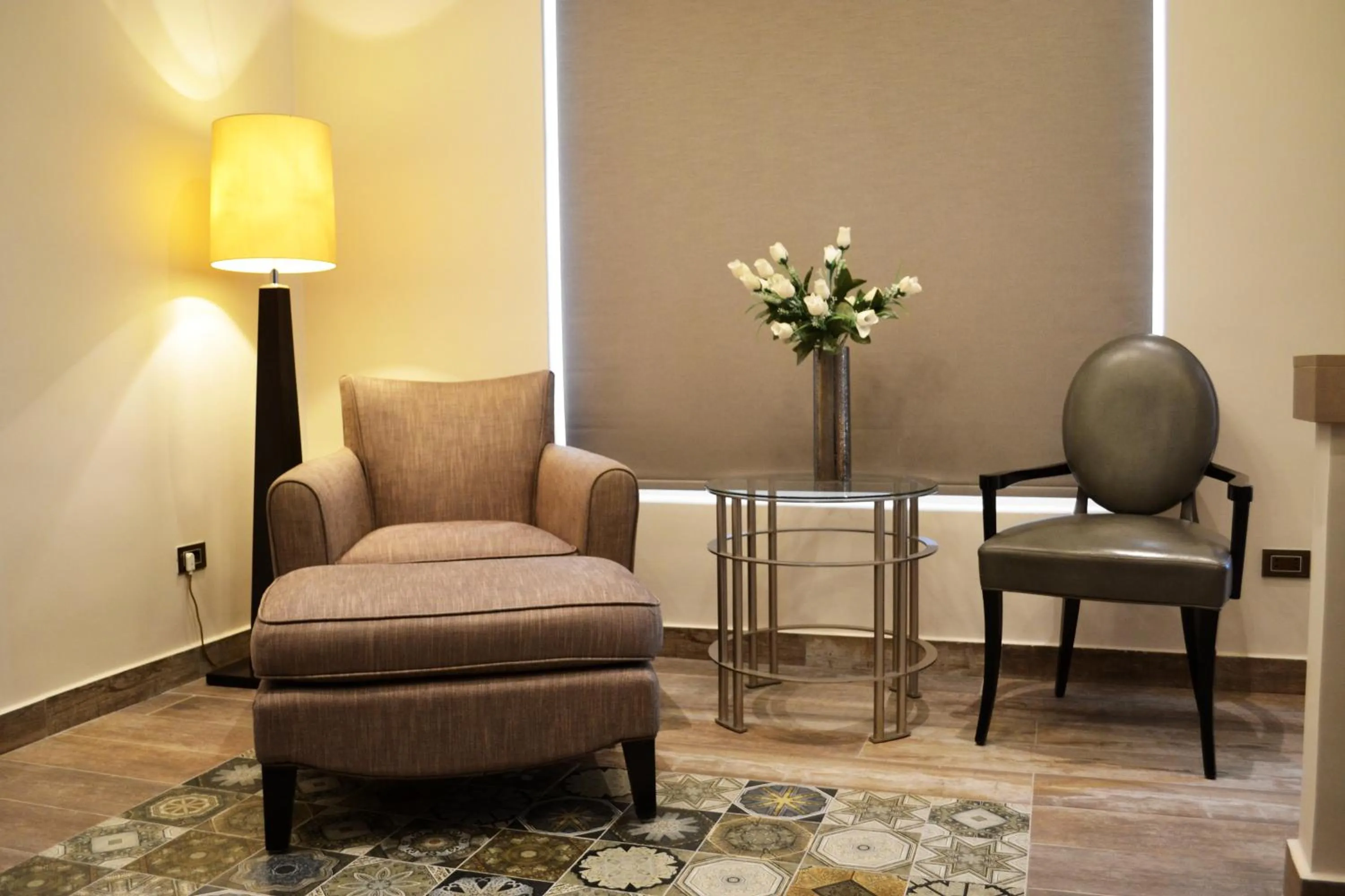 Living room in Ambassador, a Boutique Hotel