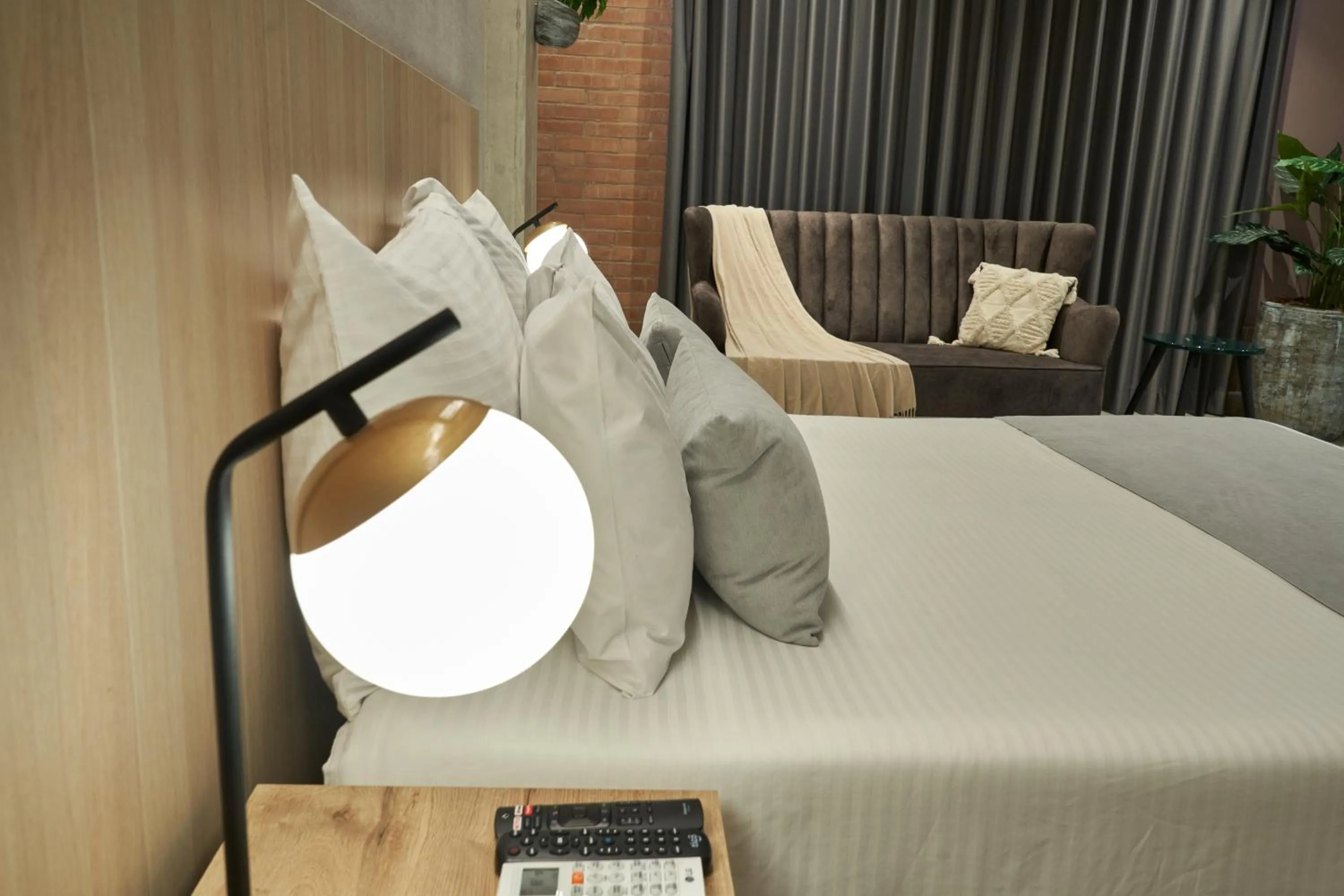 Bed in Eutopiq Hotel