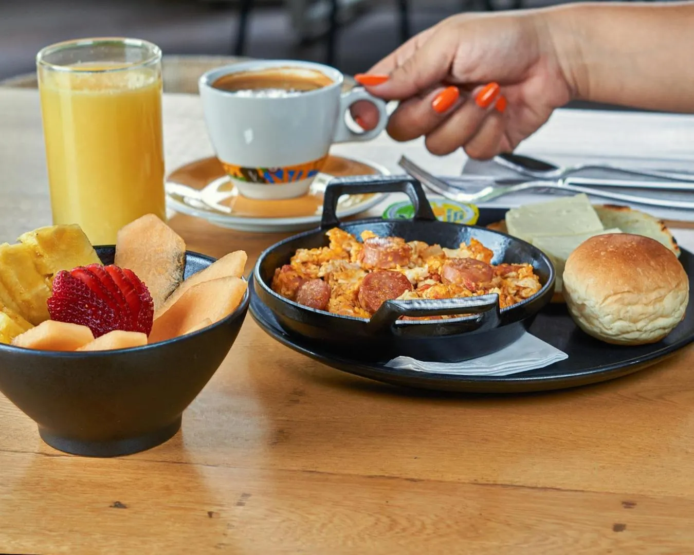 Breakfast in Eutopiq Hotel