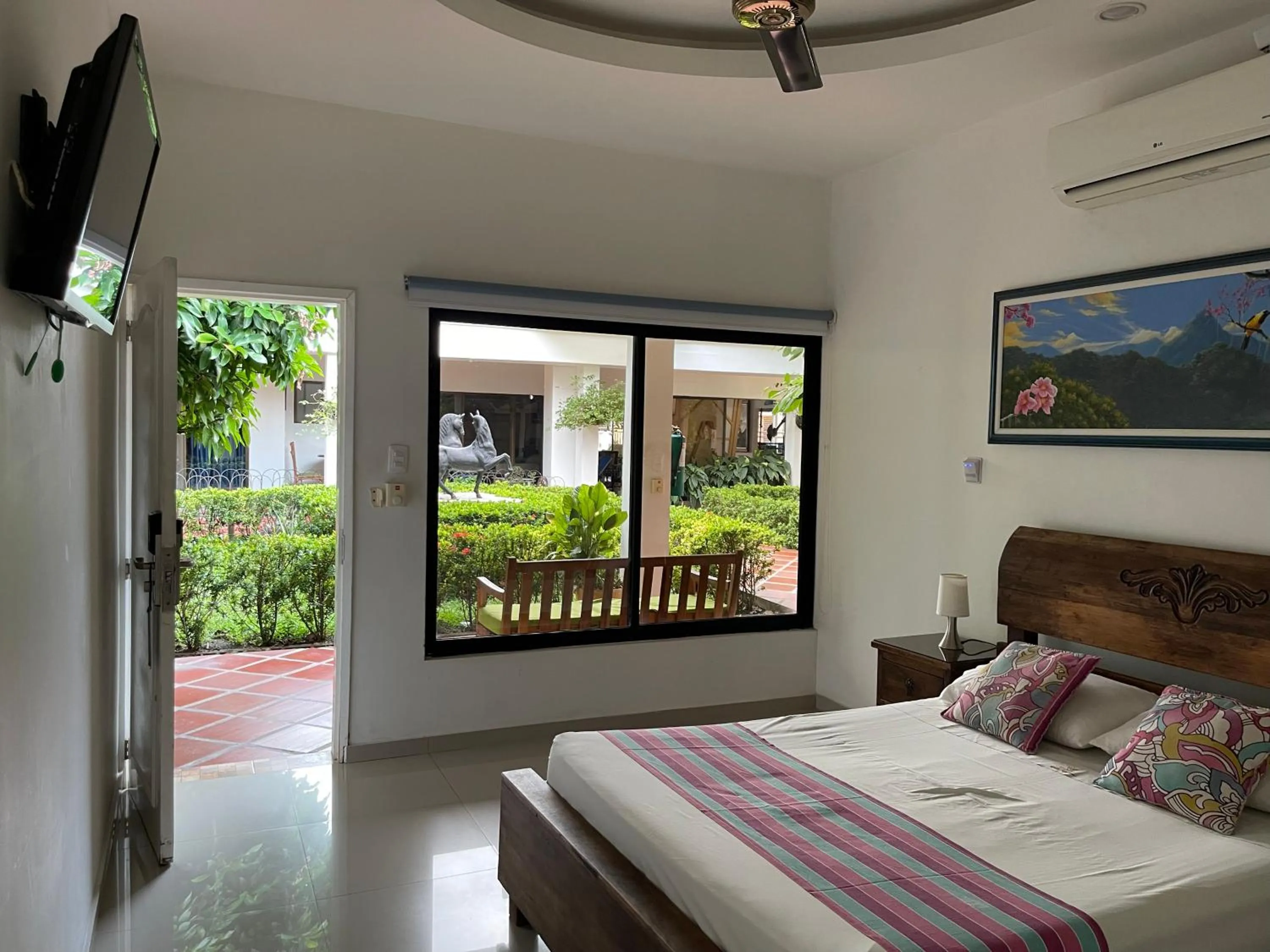 Bedroom, Bed in Hotel Melgar Villa Valeria