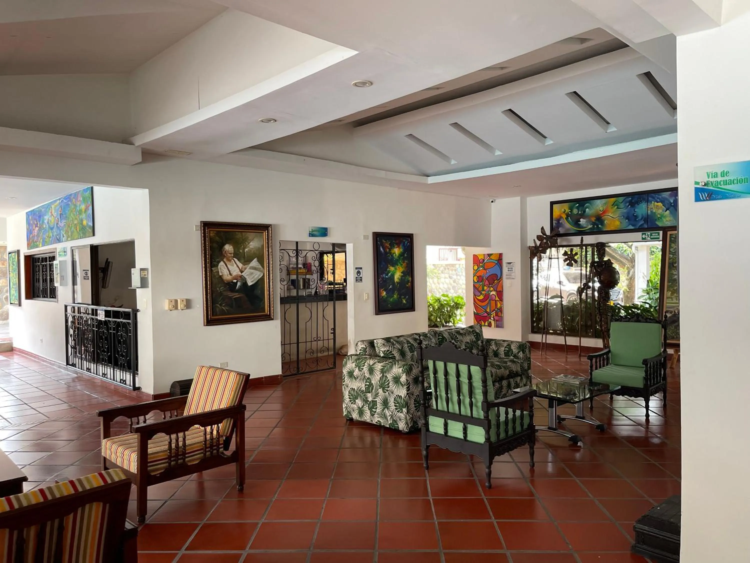 Living room in Hotel Melgar Villa Valeria