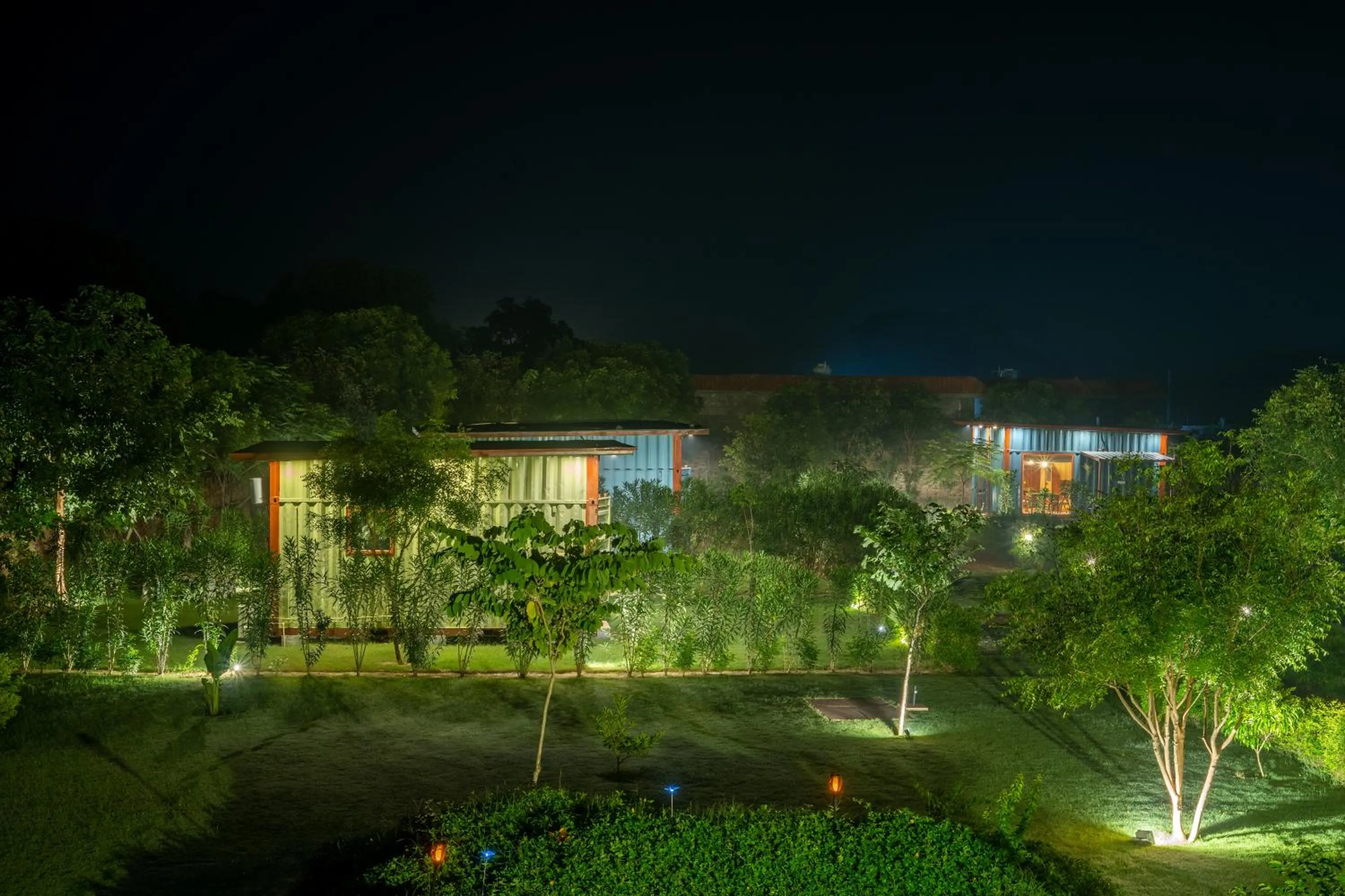 Facade/entrance in Tree of Life Ecotainers Agra