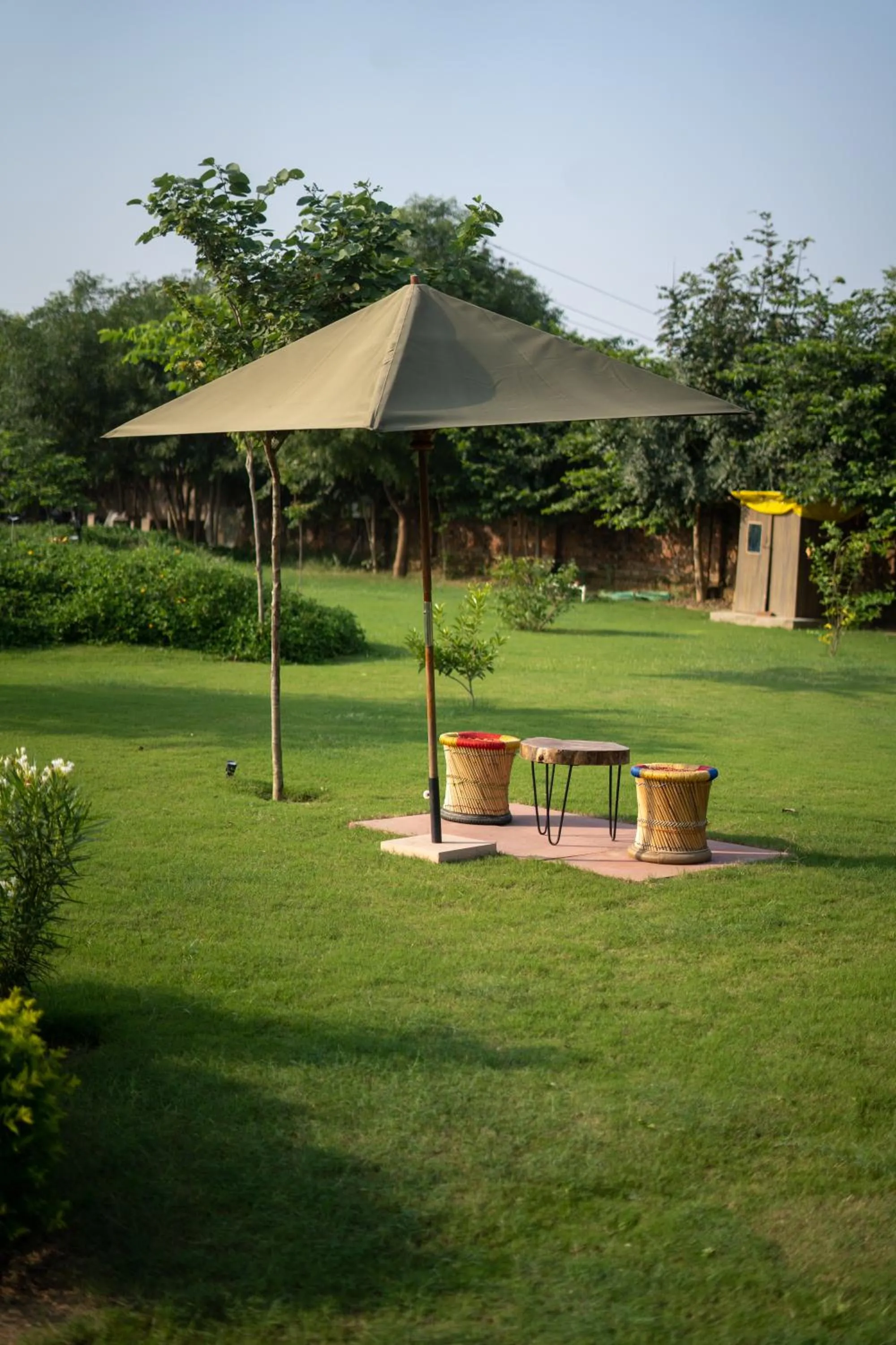 Garden in Tree of Life Ecotainers Agra