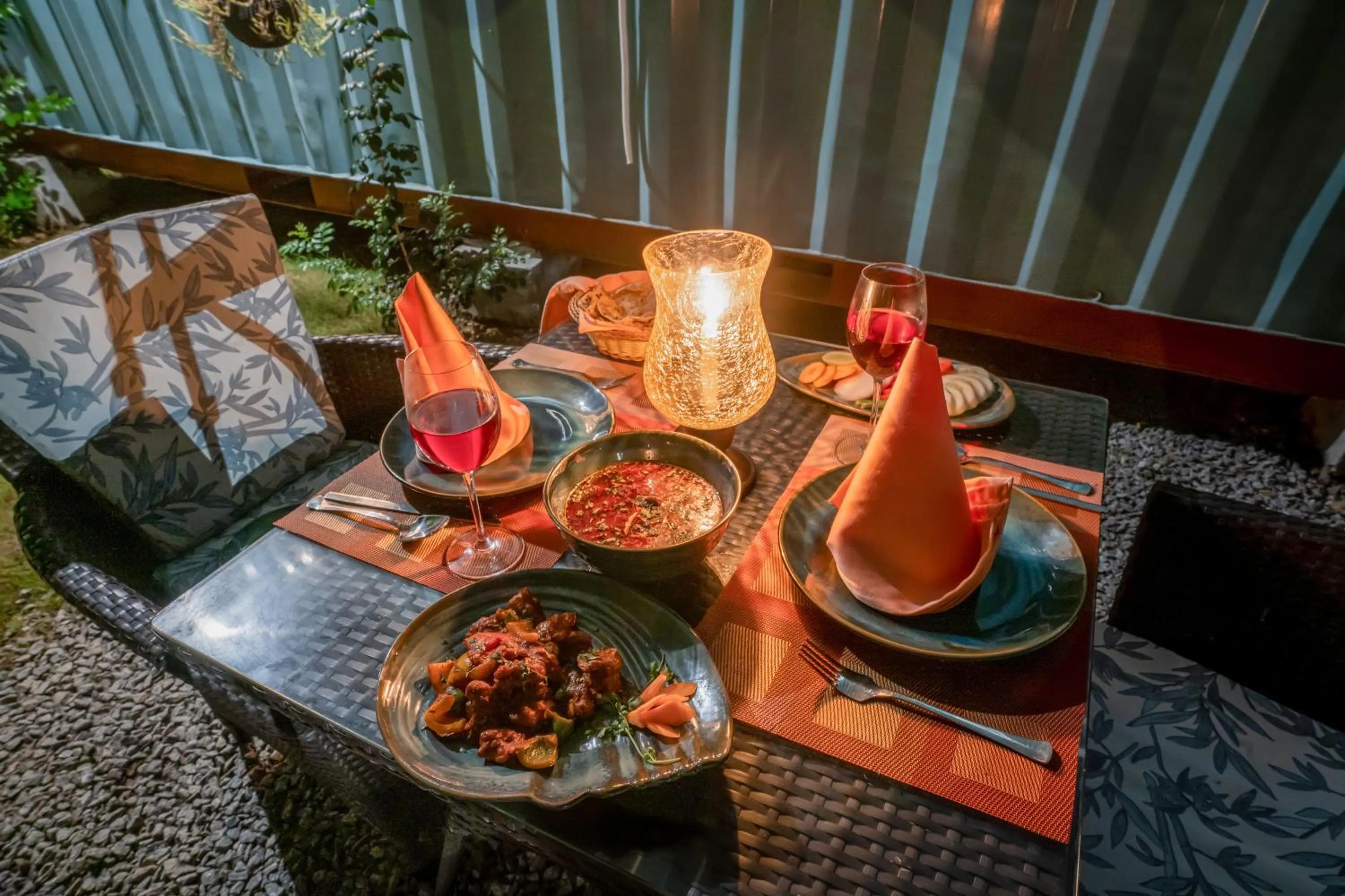 Food close-up in Tree of Life Ecotainers Agra
