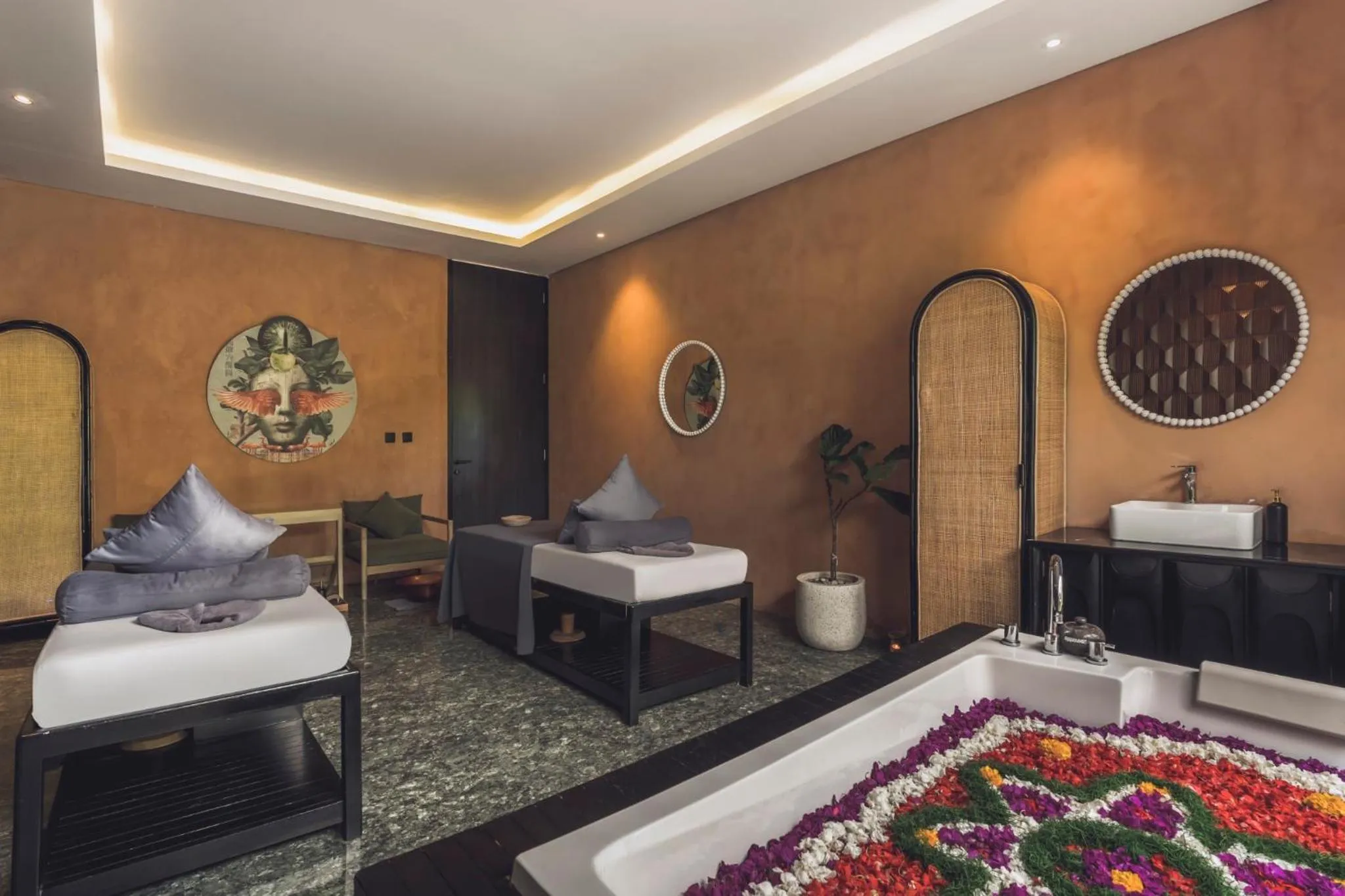 Spa and wellness centre/facilities, Bed in Monolocale Resort & Spa Seminyak by Ini Vie Hospitality