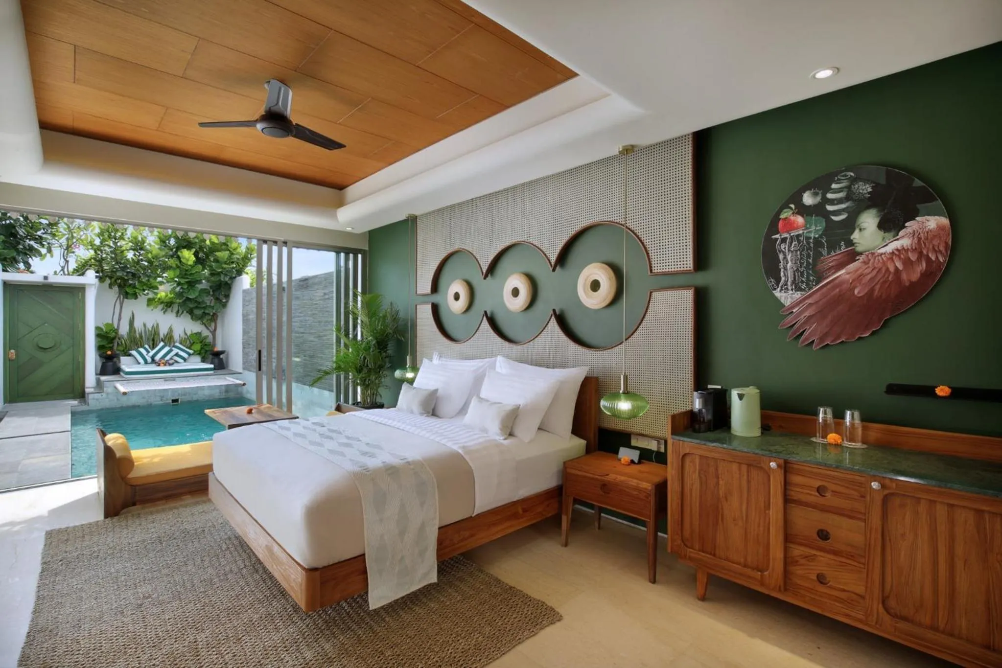 Photo of the whole room, Bed in Monolocale Resort & Spa Seminyak by Ini Vie Hospitality