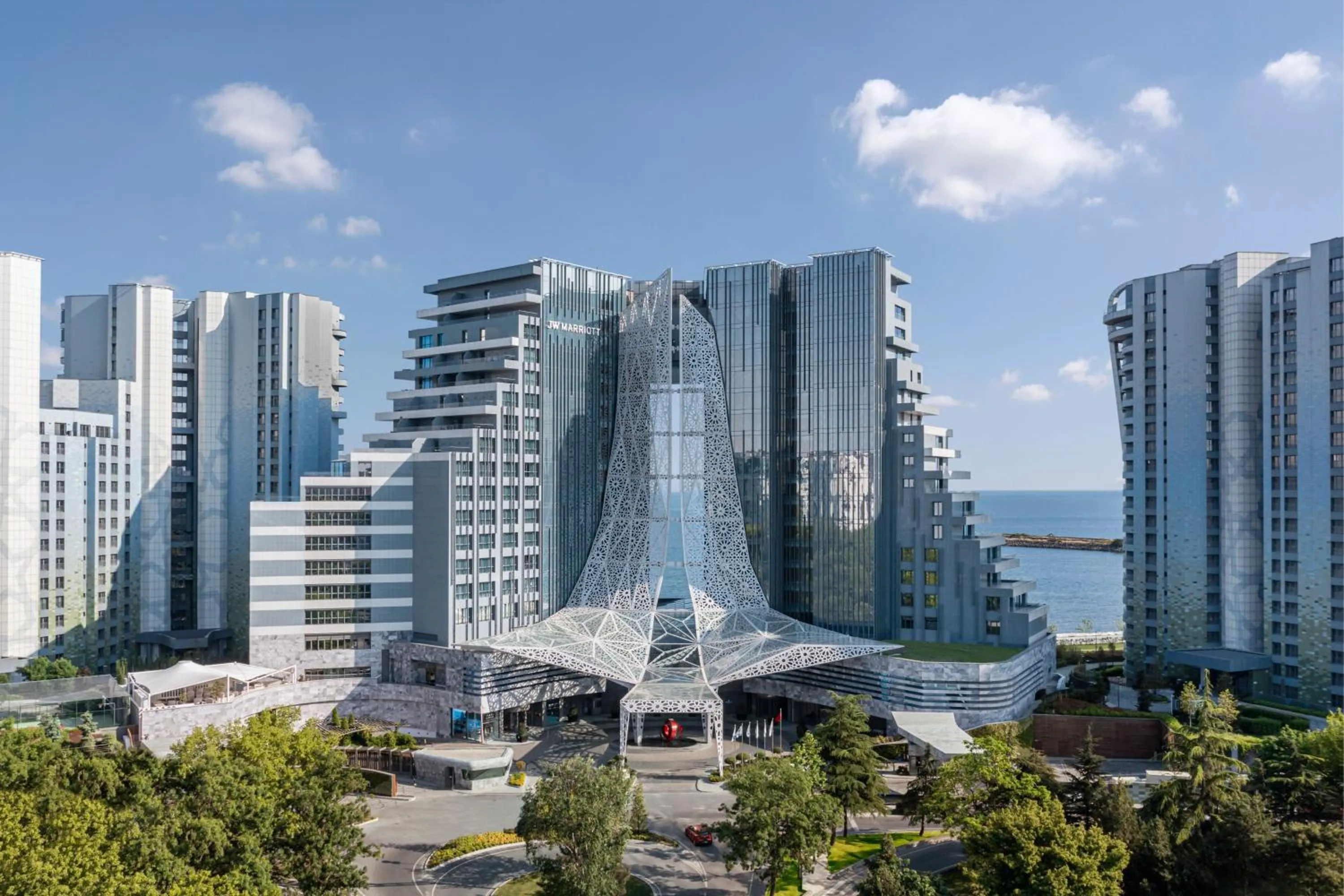 Property building in JW Marriott Hotel Istanbul Marmara Sea