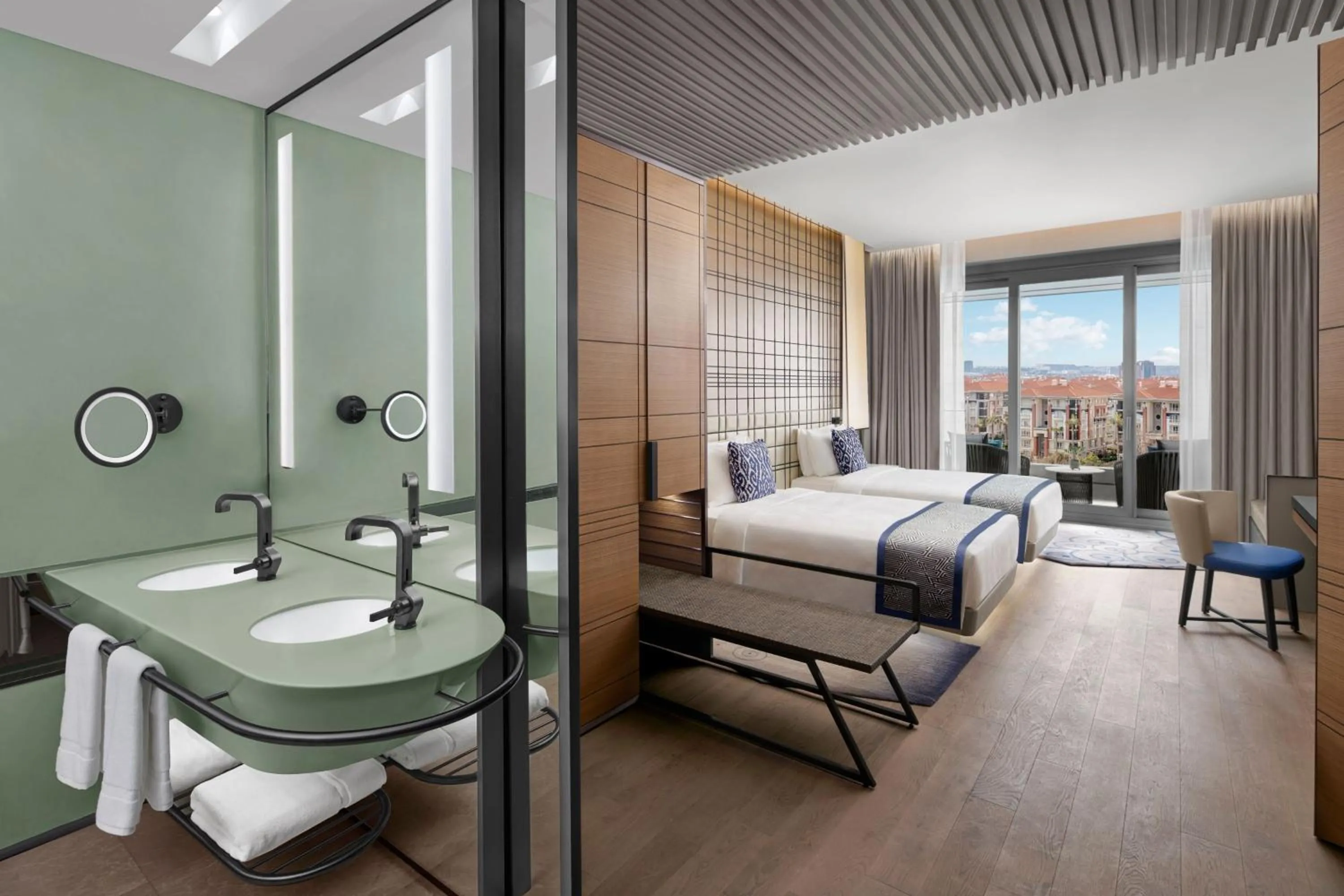 Photo of the whole room, Bed in JW Marriott Hotel Istanbul Marmara Sea