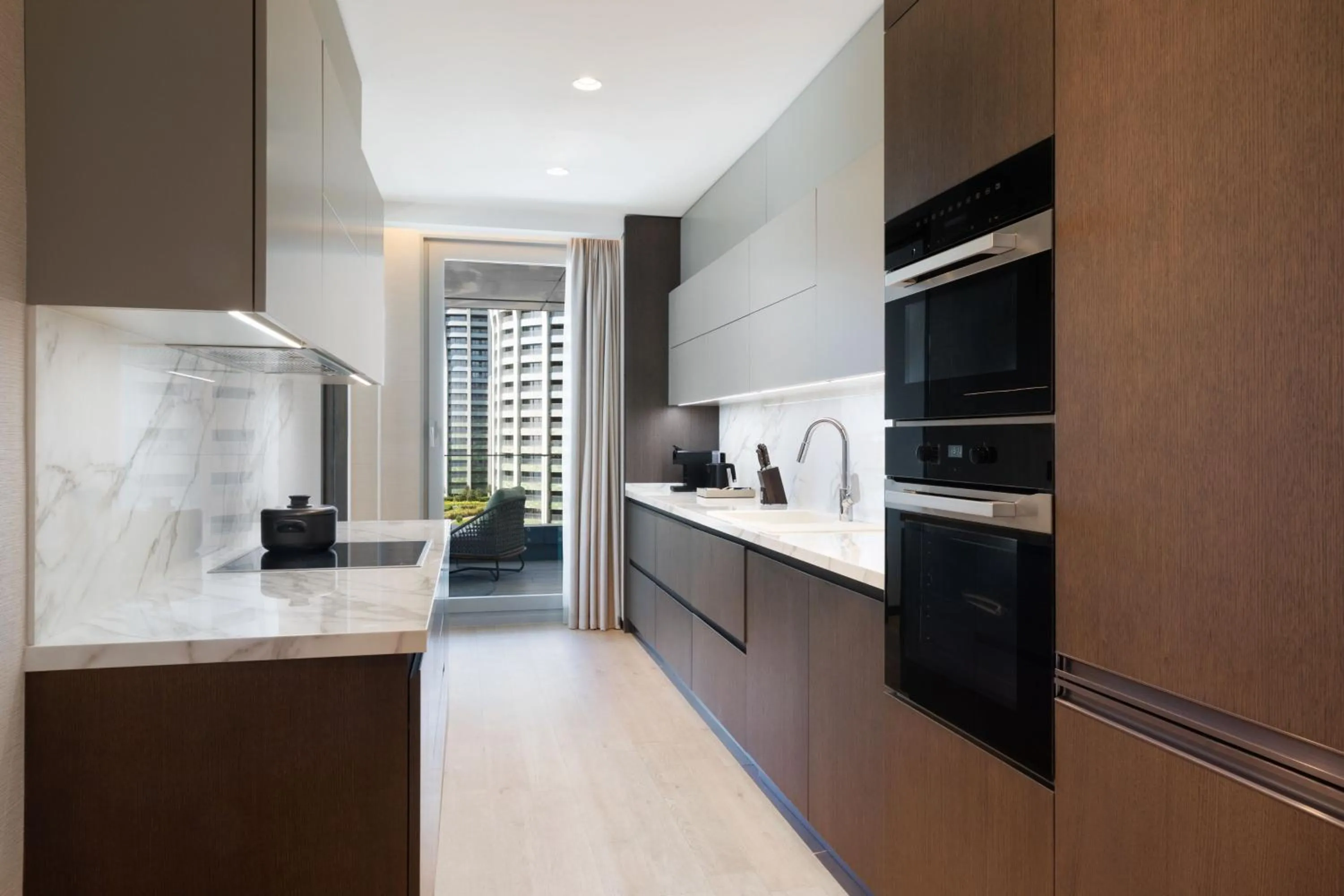 Kitchen or kitchenette in JW Marriott Hotel Istanbul Marmara Sea