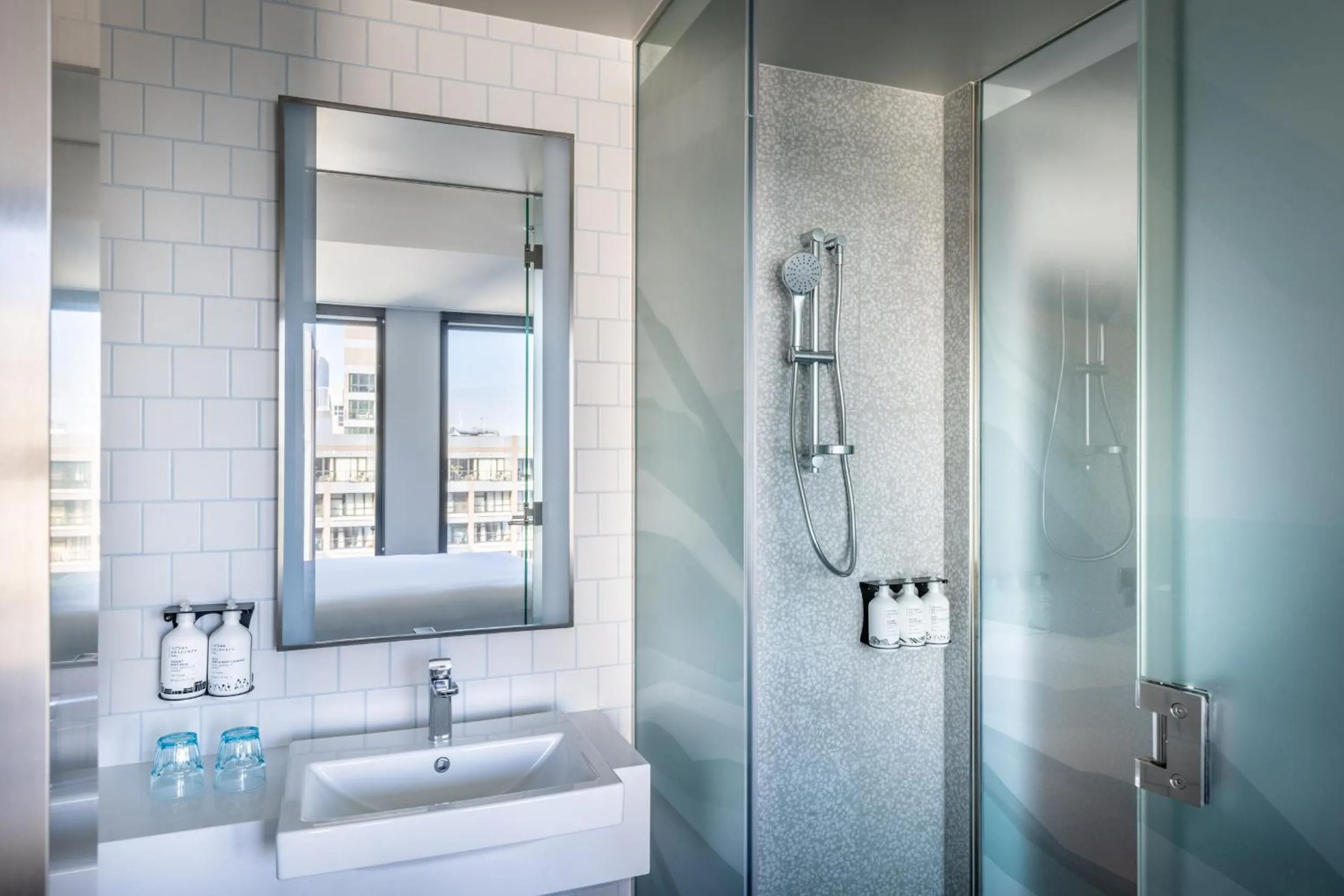 Shower in Holiday Inn Express Auckland City Centre by IHG