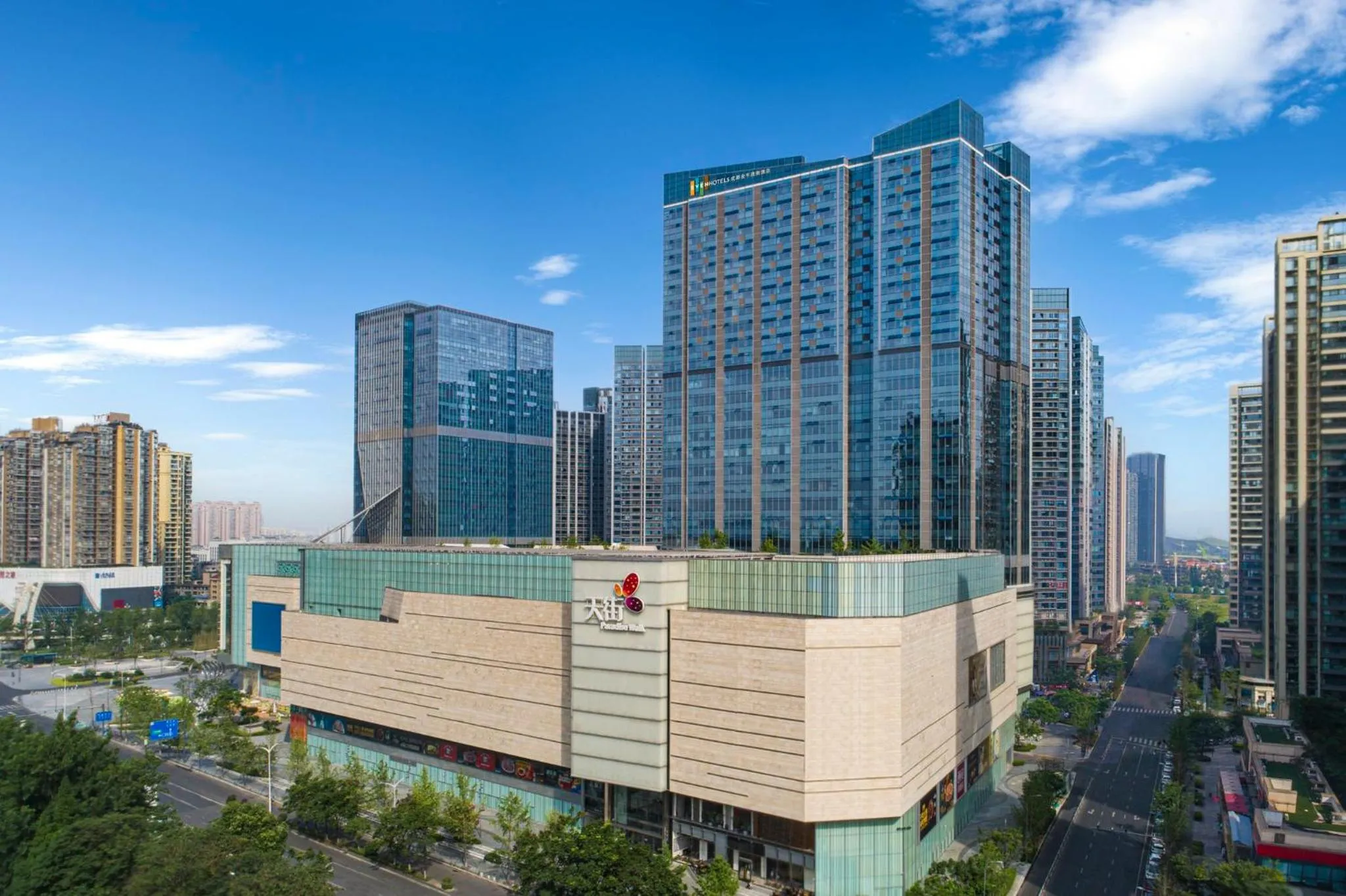Property building in EVEN Hotel Chengdu Jinniu by IHG