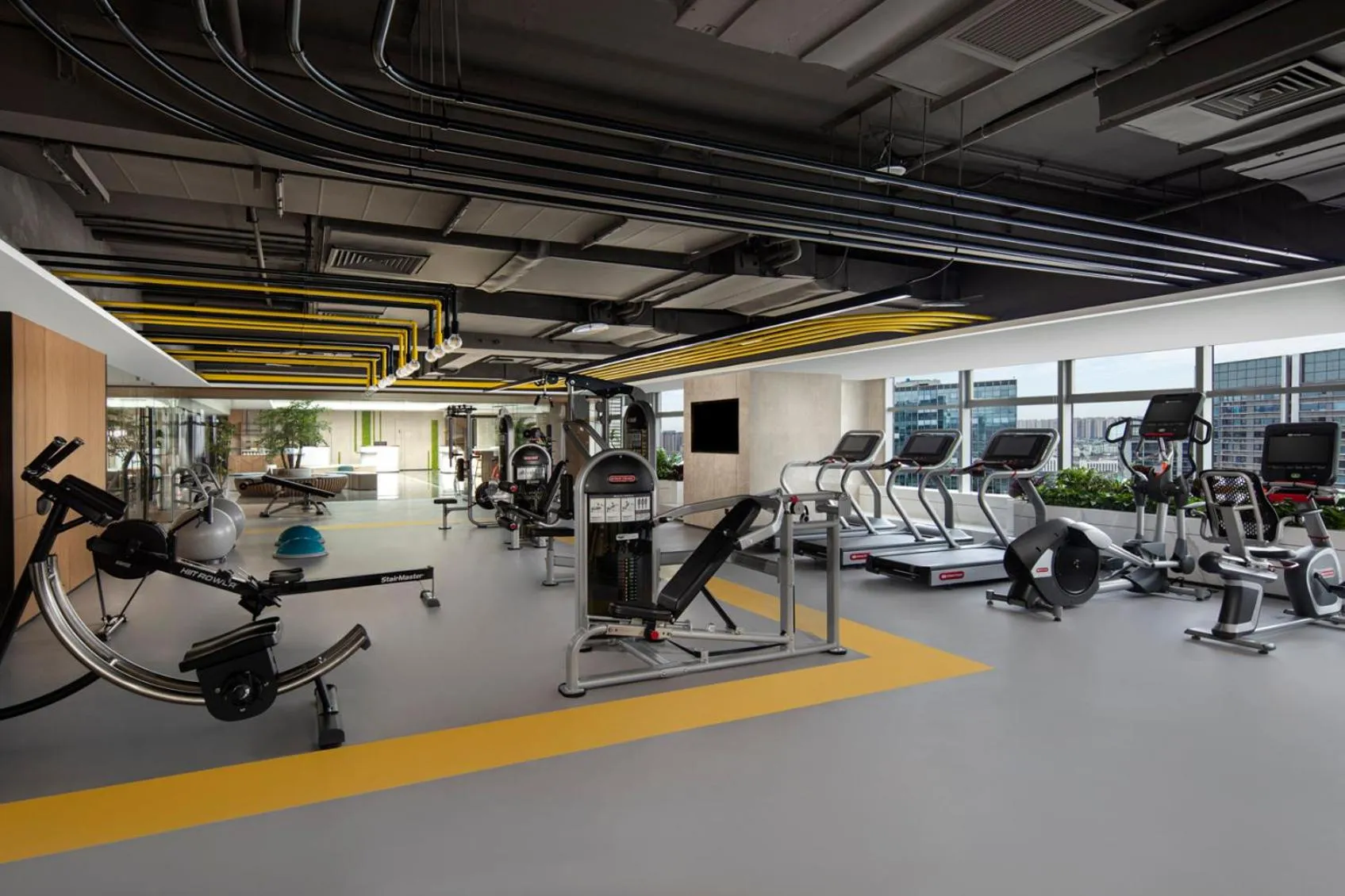 Fitness centre/facilities in EVEN Hotel Chengdu Jinniu by IHG