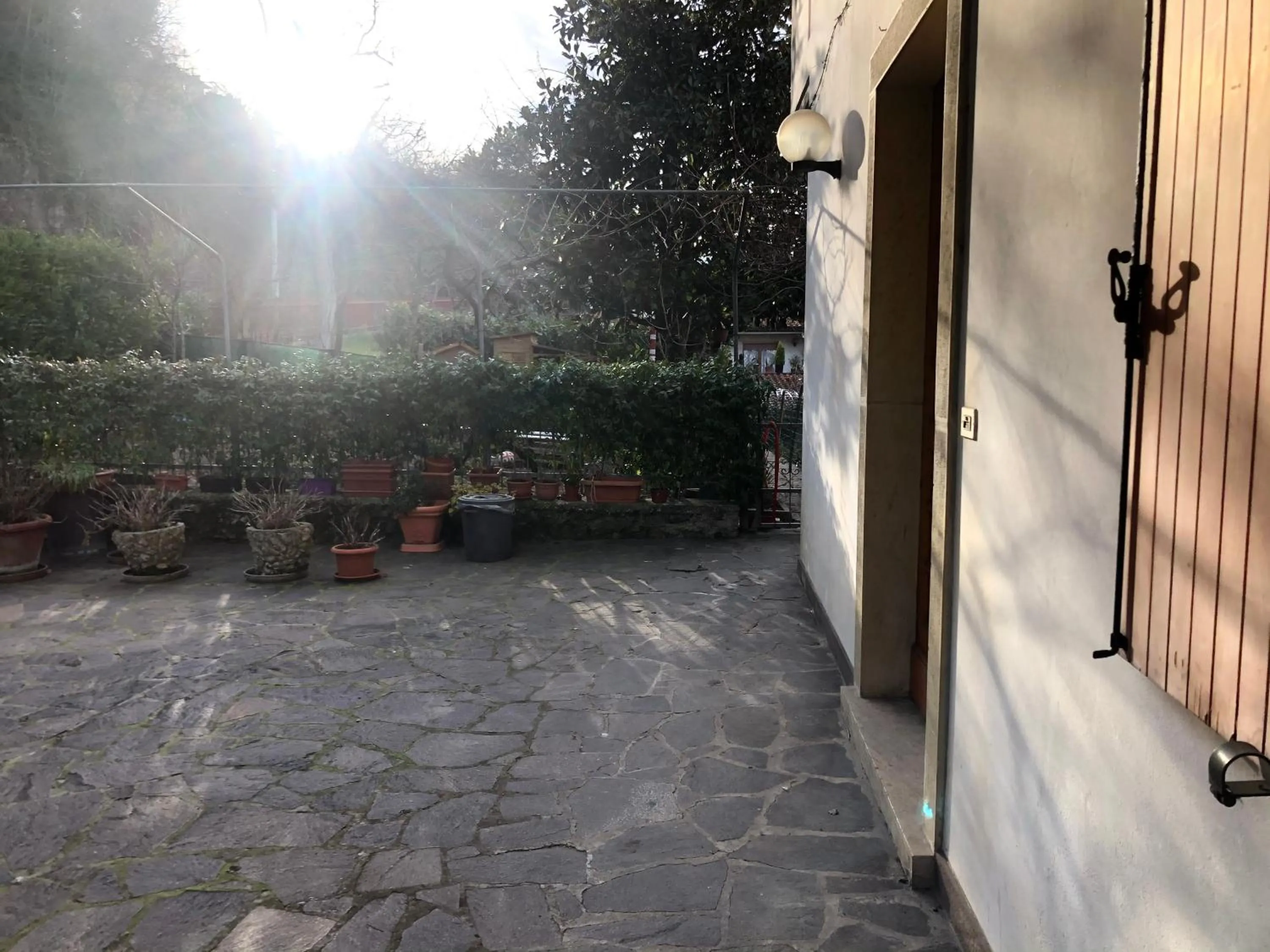 Facade/entrance in B&B Curva della Palma