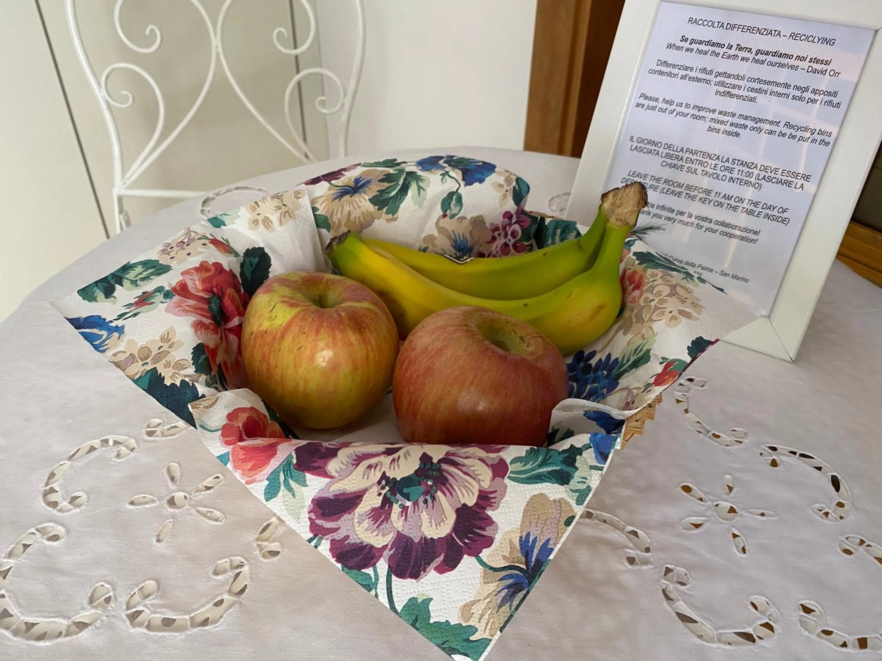 Breakfast in B&B Curva della Palma