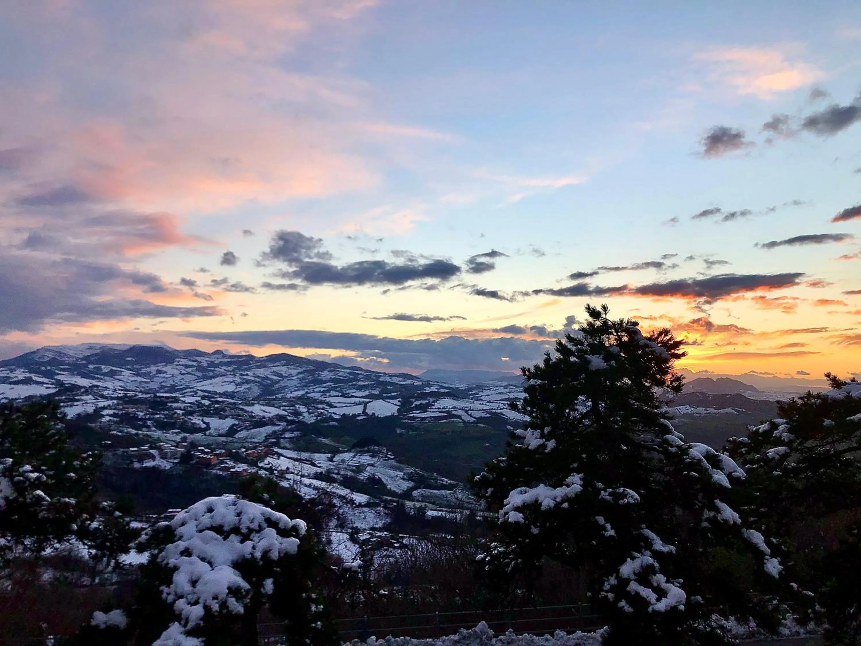 View (from property/room) in B&B Curva della Palma