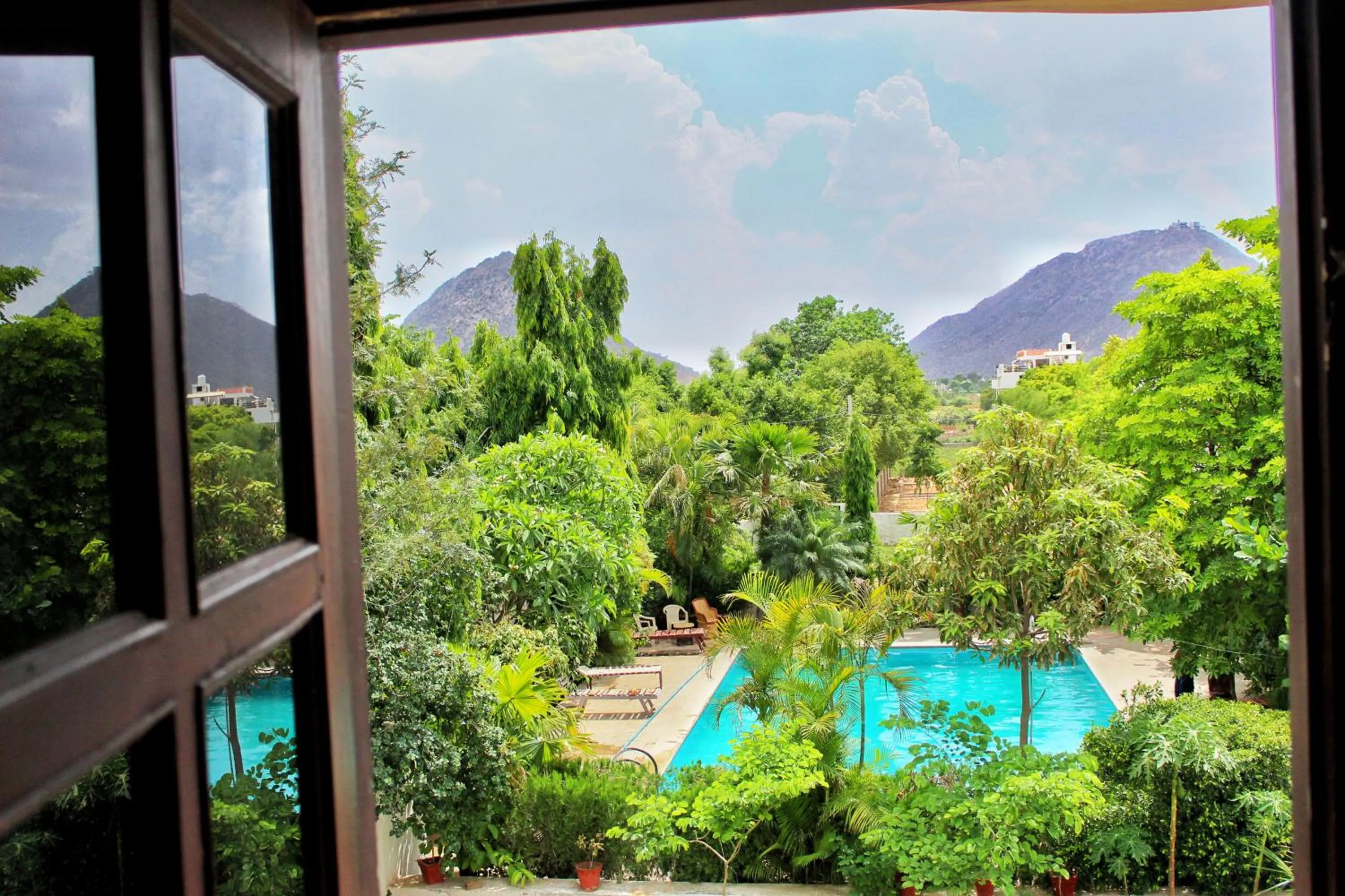 Garden view in Green Park Resort