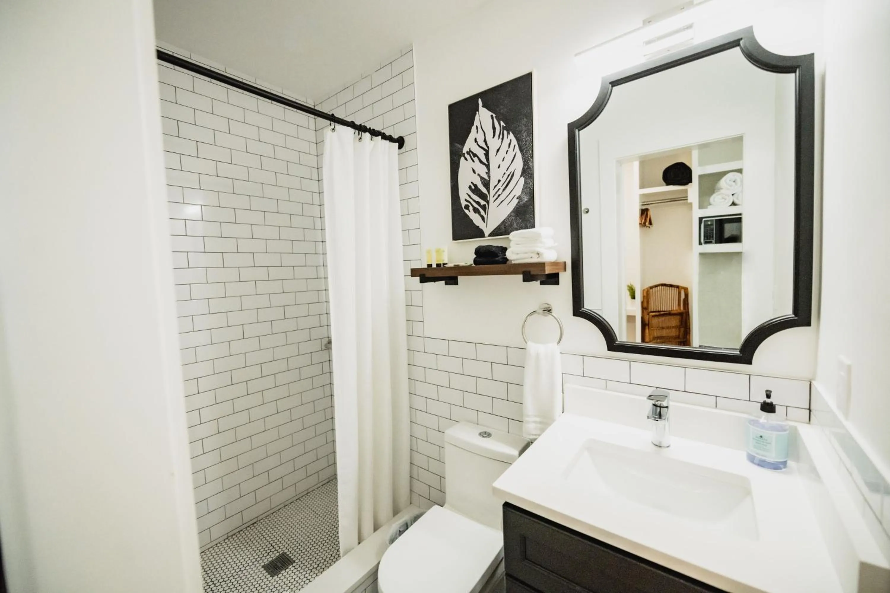 Bathroom in Marsh Hotel