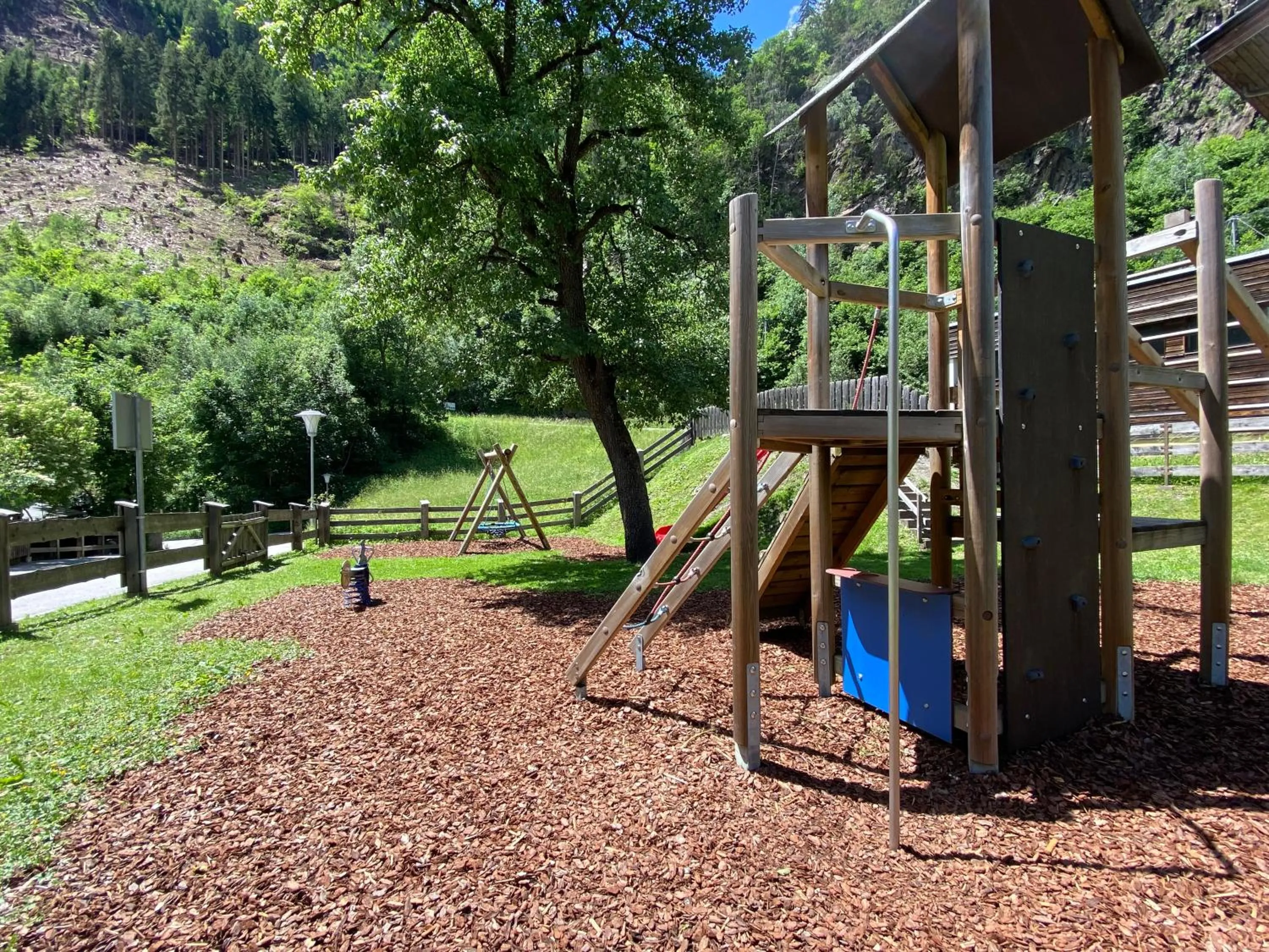 Children play ground in Gasthaus Post