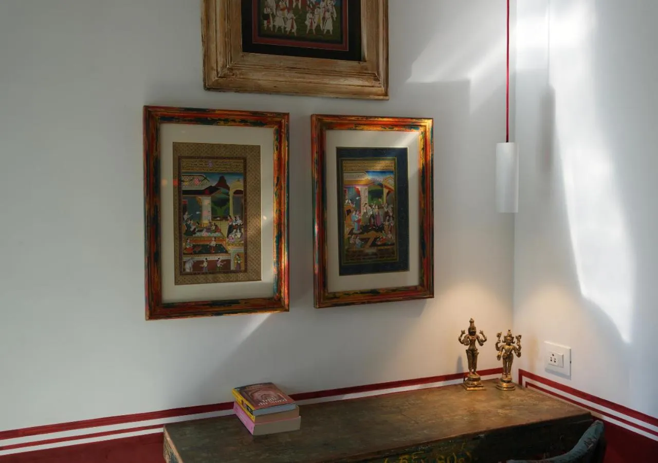 Decorative detail in Little Garden Guest House