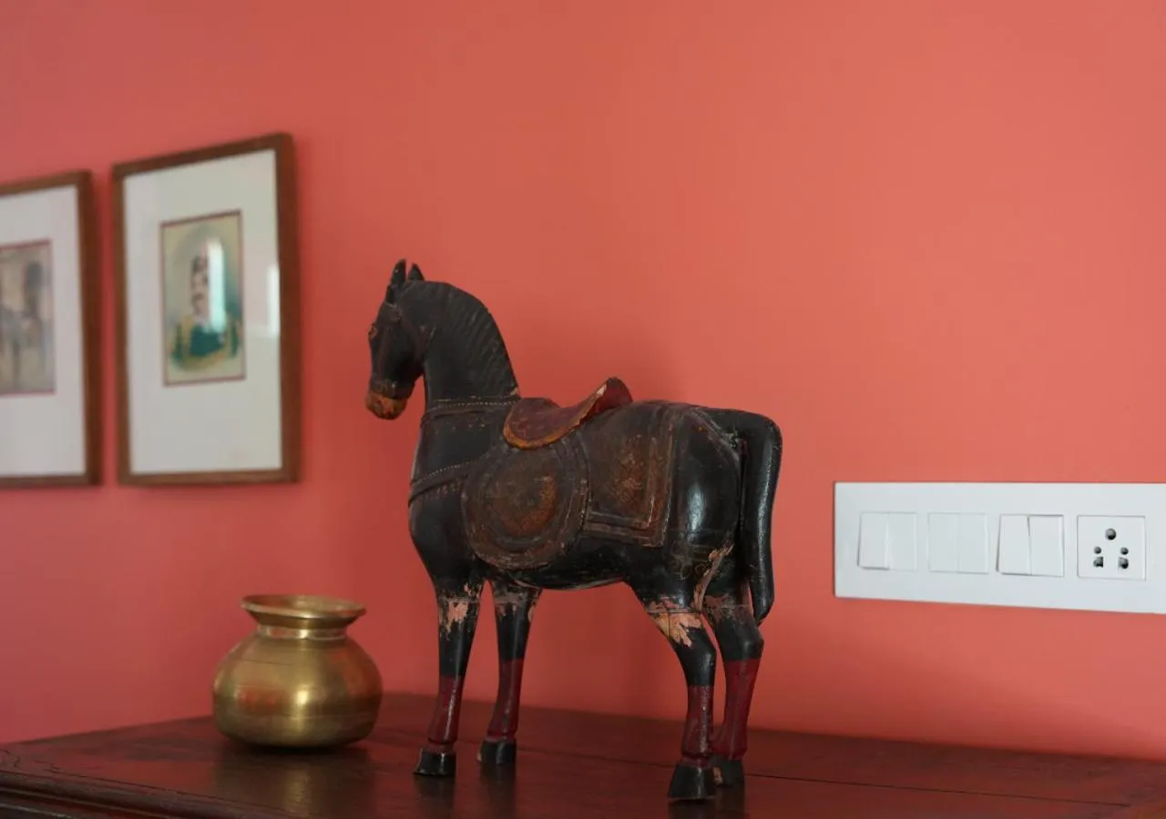 Decorative detail in Little Garden Guest House