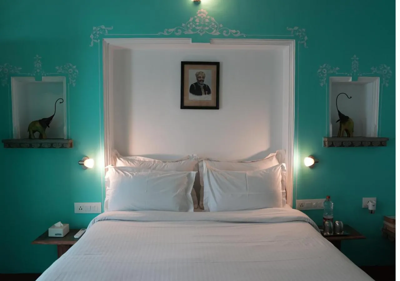 Bed in Little Garden Guest House