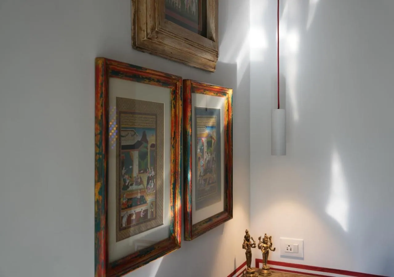 Decorative detail in Little Garden Guest House