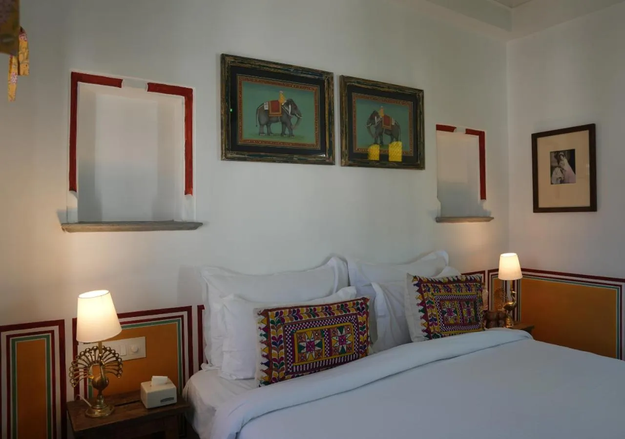 Bed in Little Garden Guest House