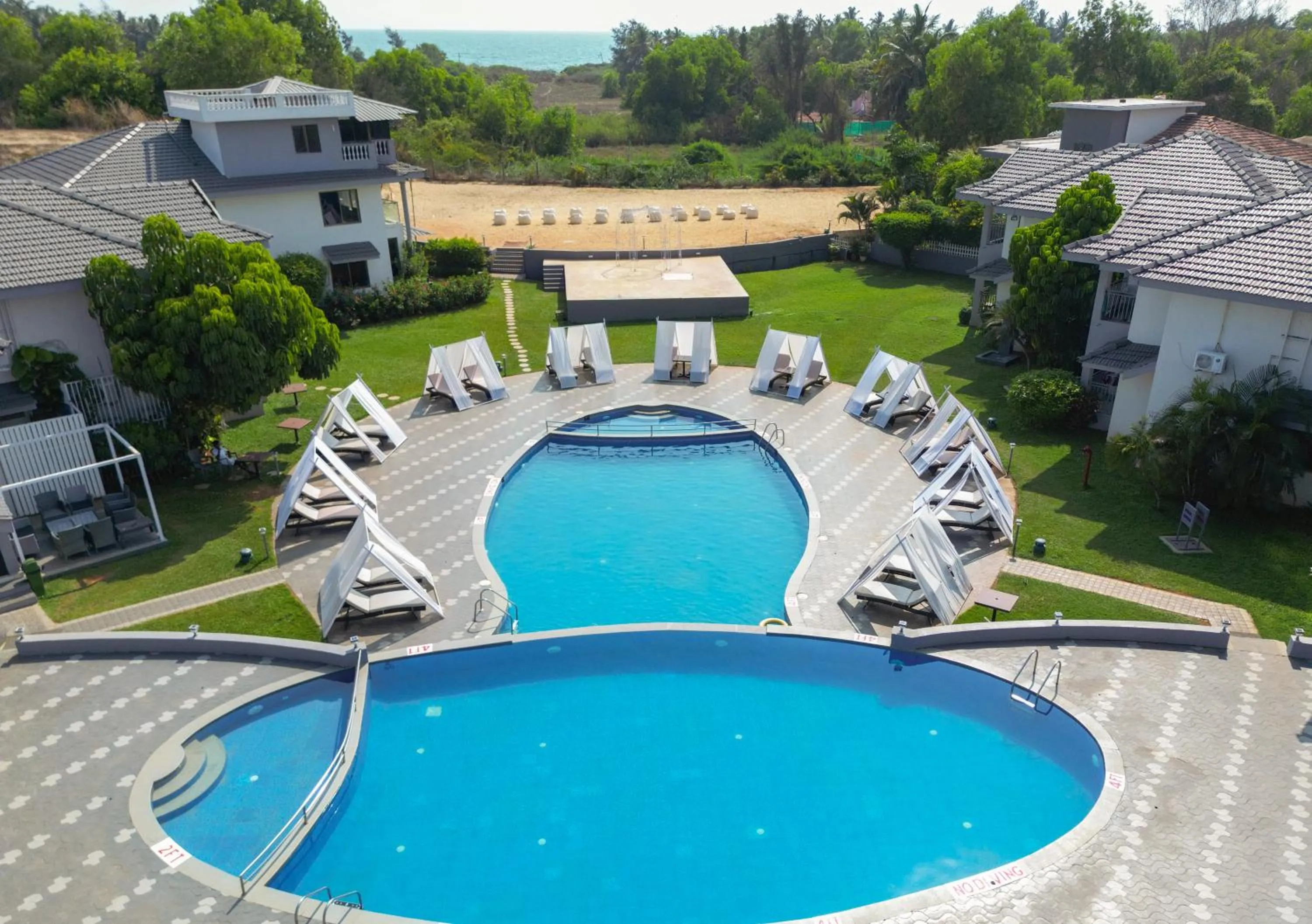 Property building in Regenta Baywatch Resort, Goa