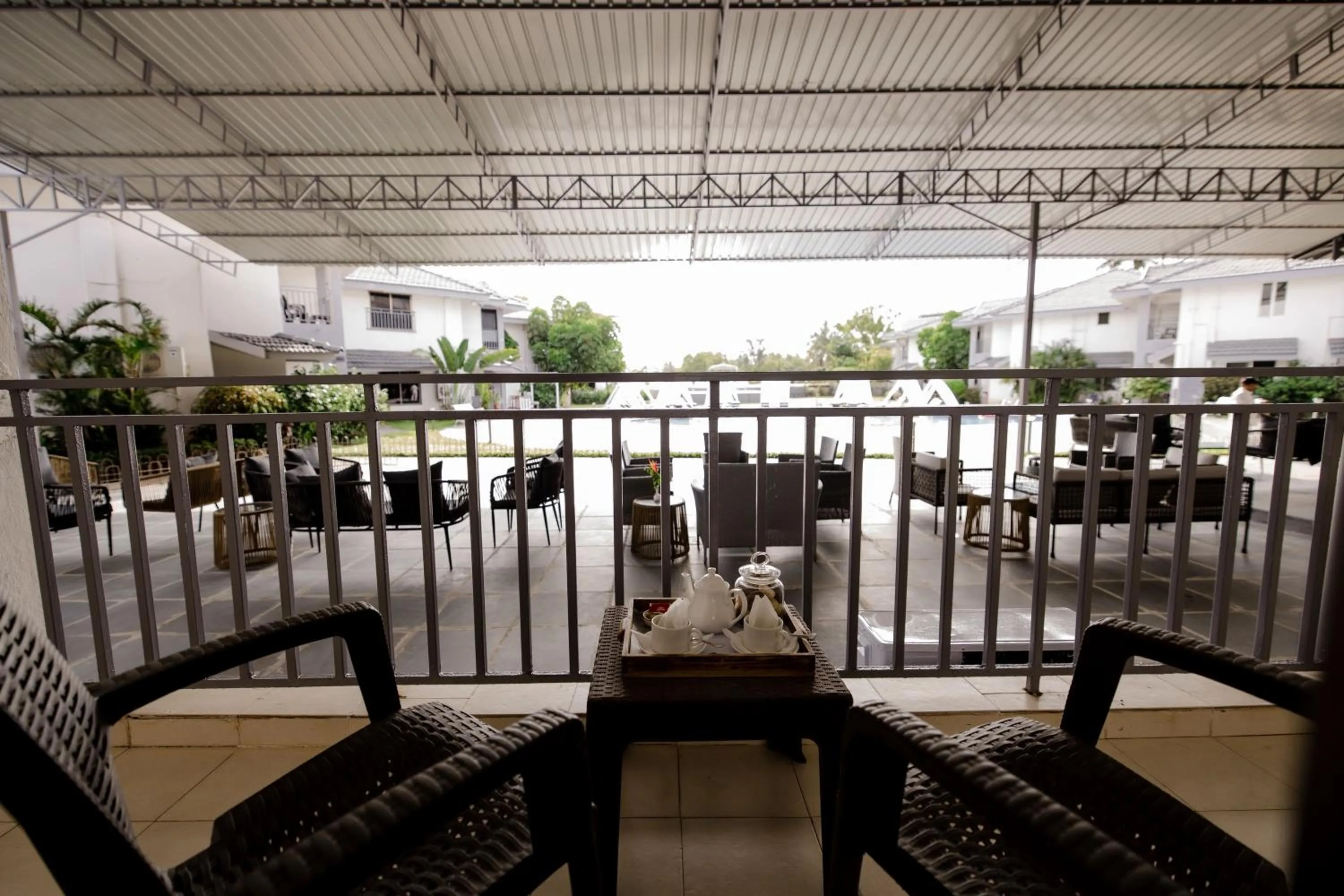 Garden view in Regenta Baywatch Resort, Goa