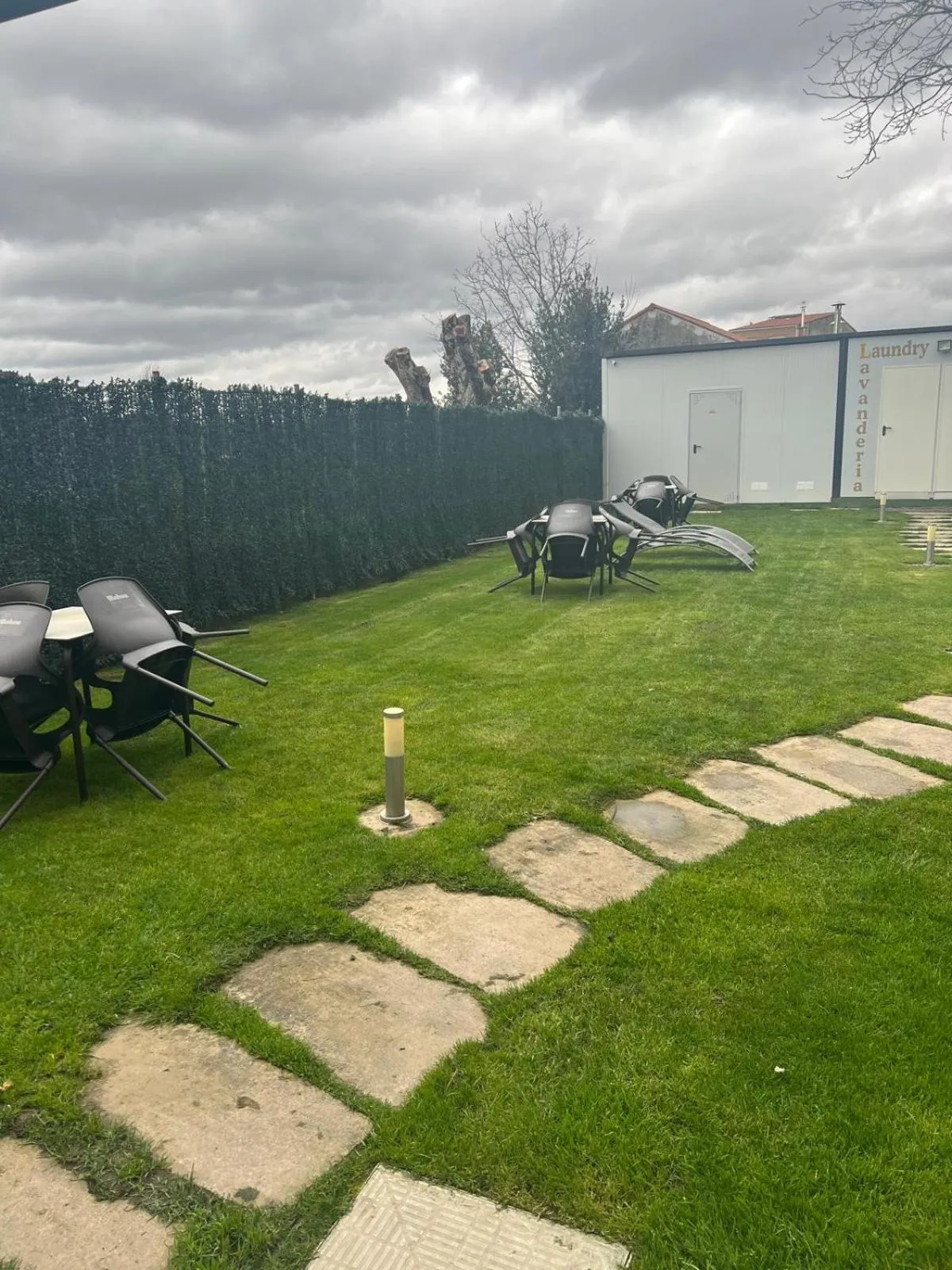 Garden in Albergue San Anton