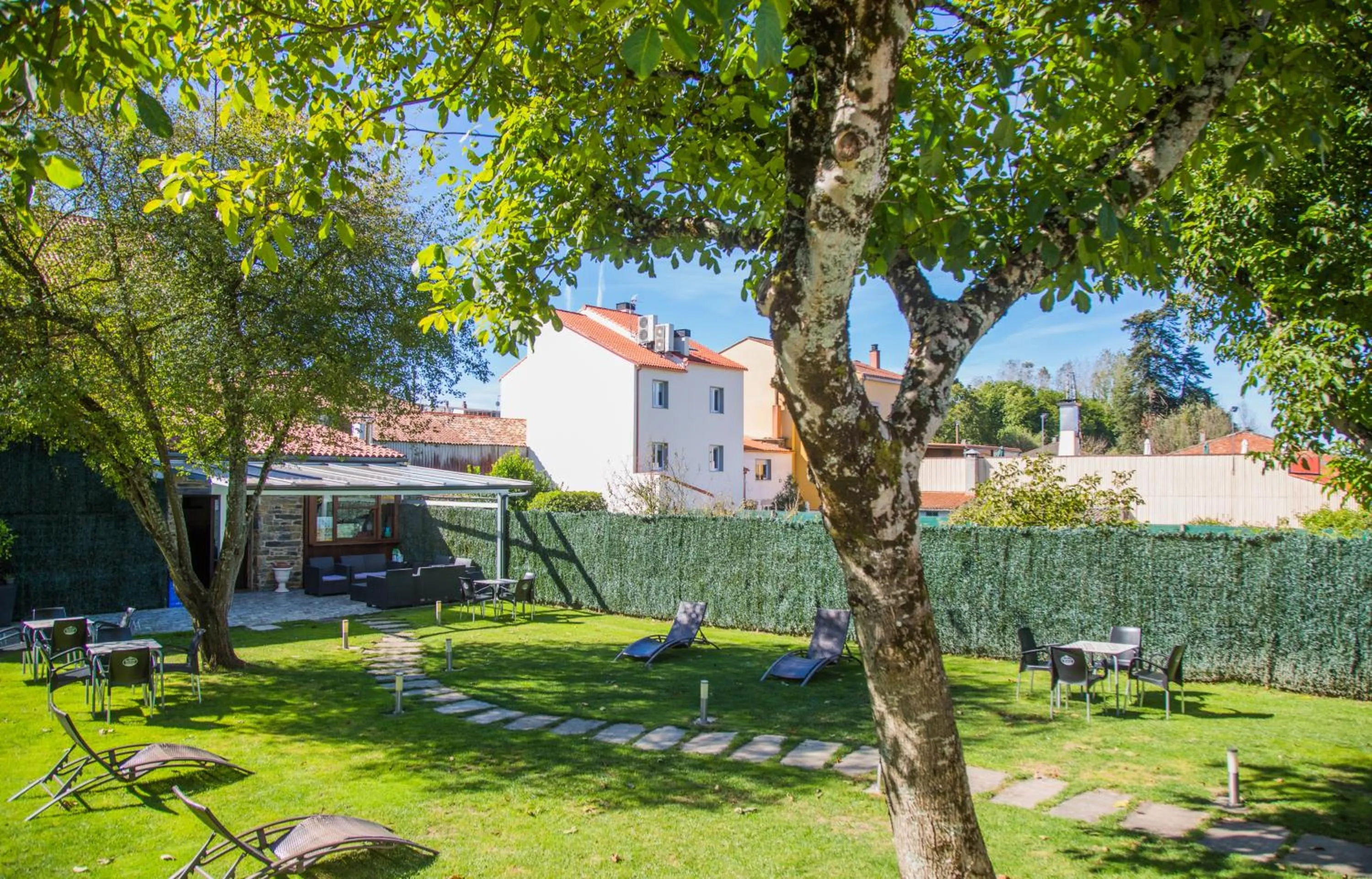Garden in Albergue San Anton