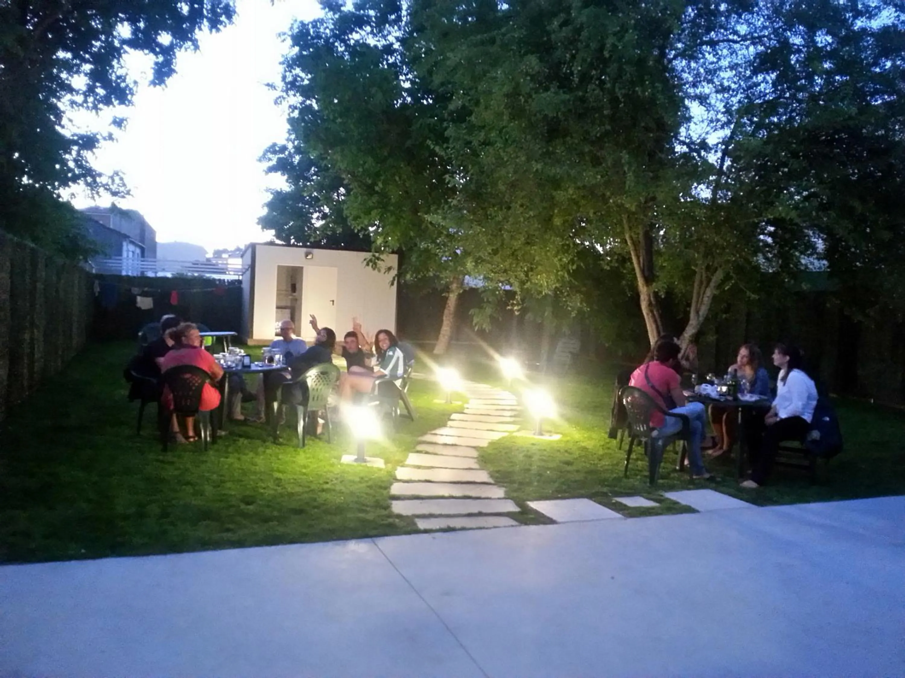 Garden in Albergue San Anton