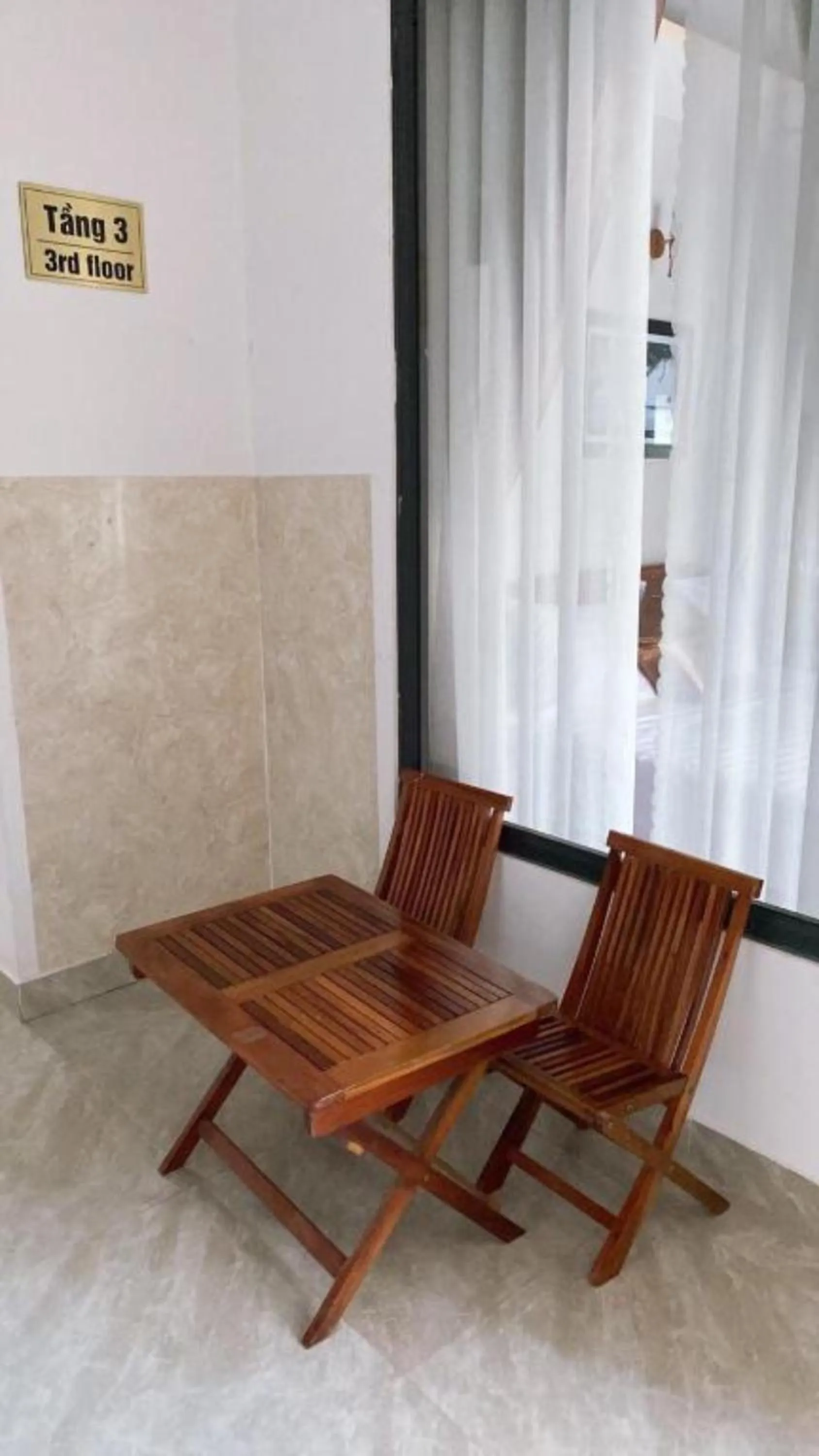 Seating area in Minh Quan Hotel