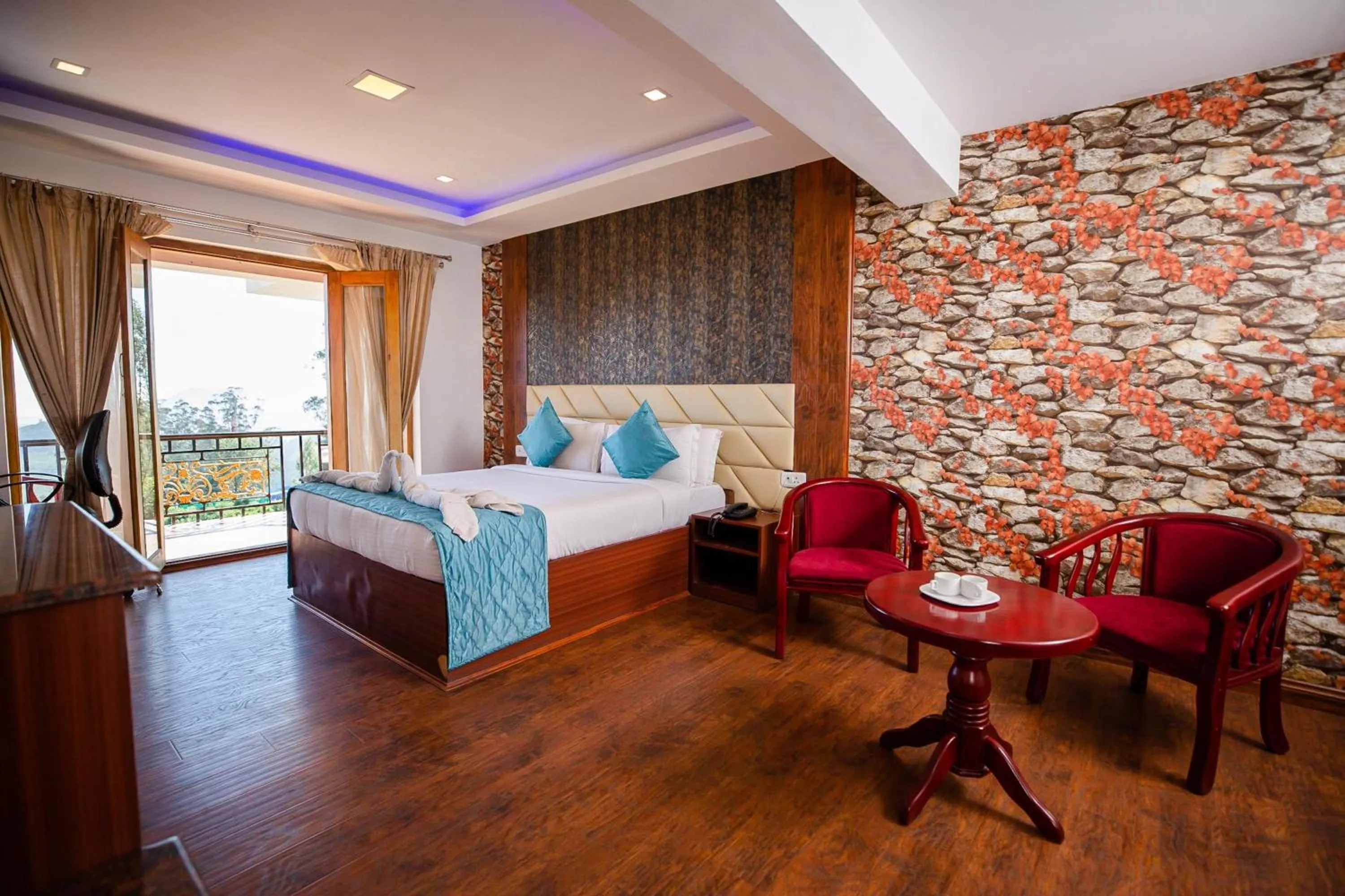 Photo of the whole room, Bed in Vista Suites Doddabetta Ooty By Bestinn Leisure