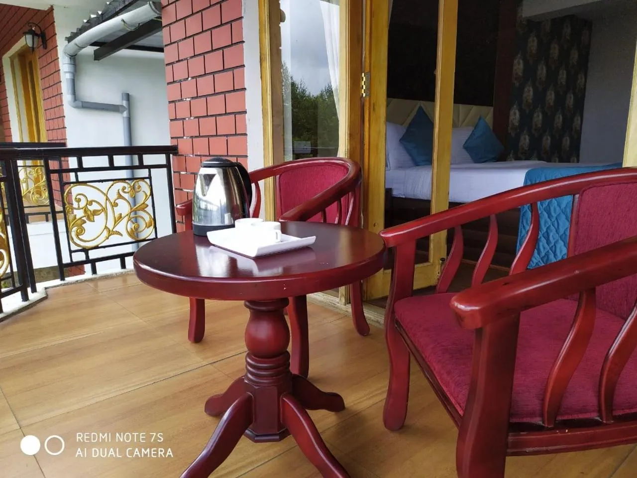 Balcony/Terrace in Vista Suites Doddabetta Ooty By Bestinn Leisure
