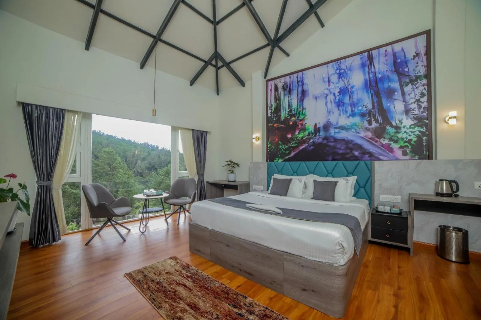 Bed in Vista Suites Doddabetta Ooty By Bestinn Leisure