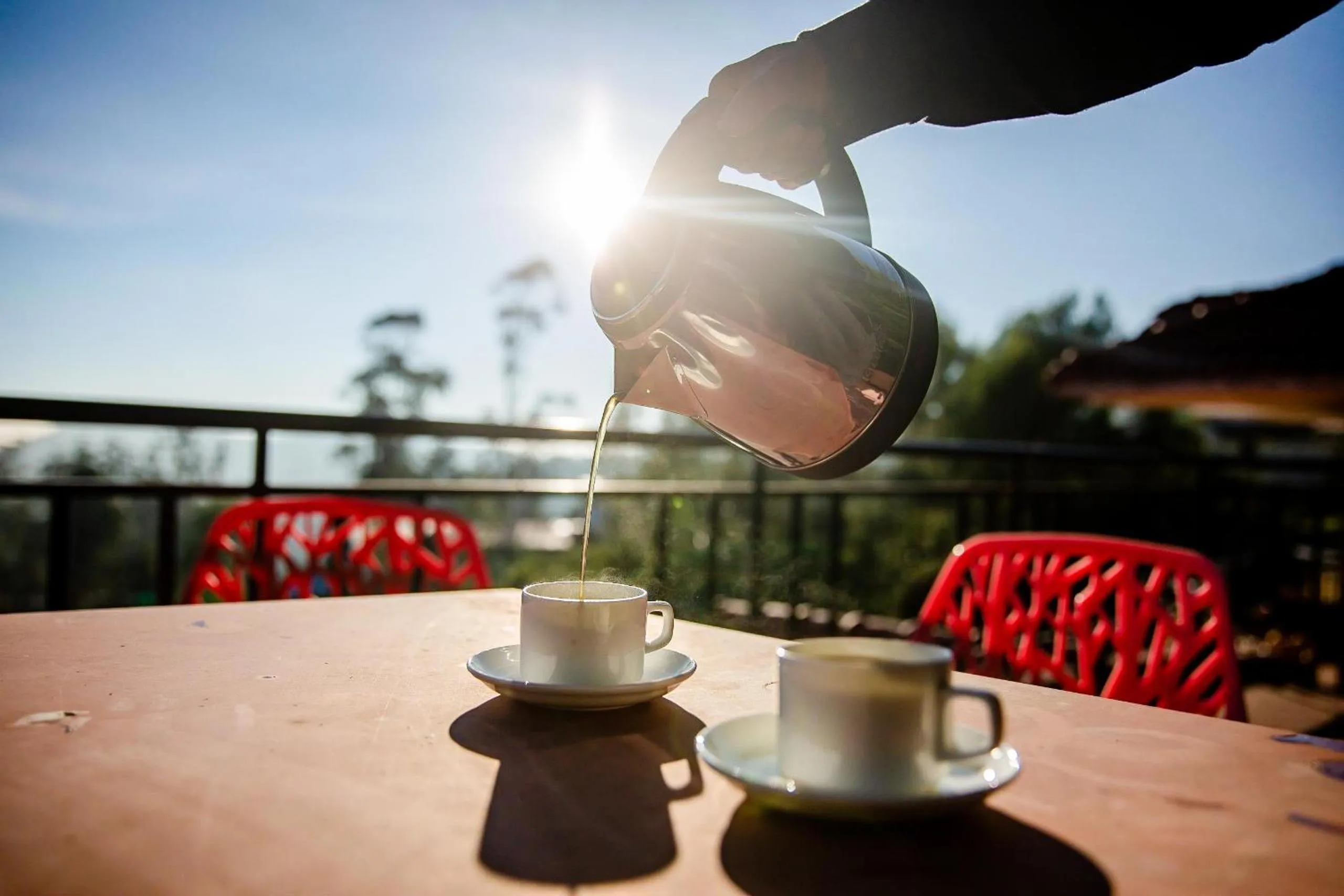 Balcony/Terrace in Vista Suites Doddabetta Ooty By Bestinn Leisure
