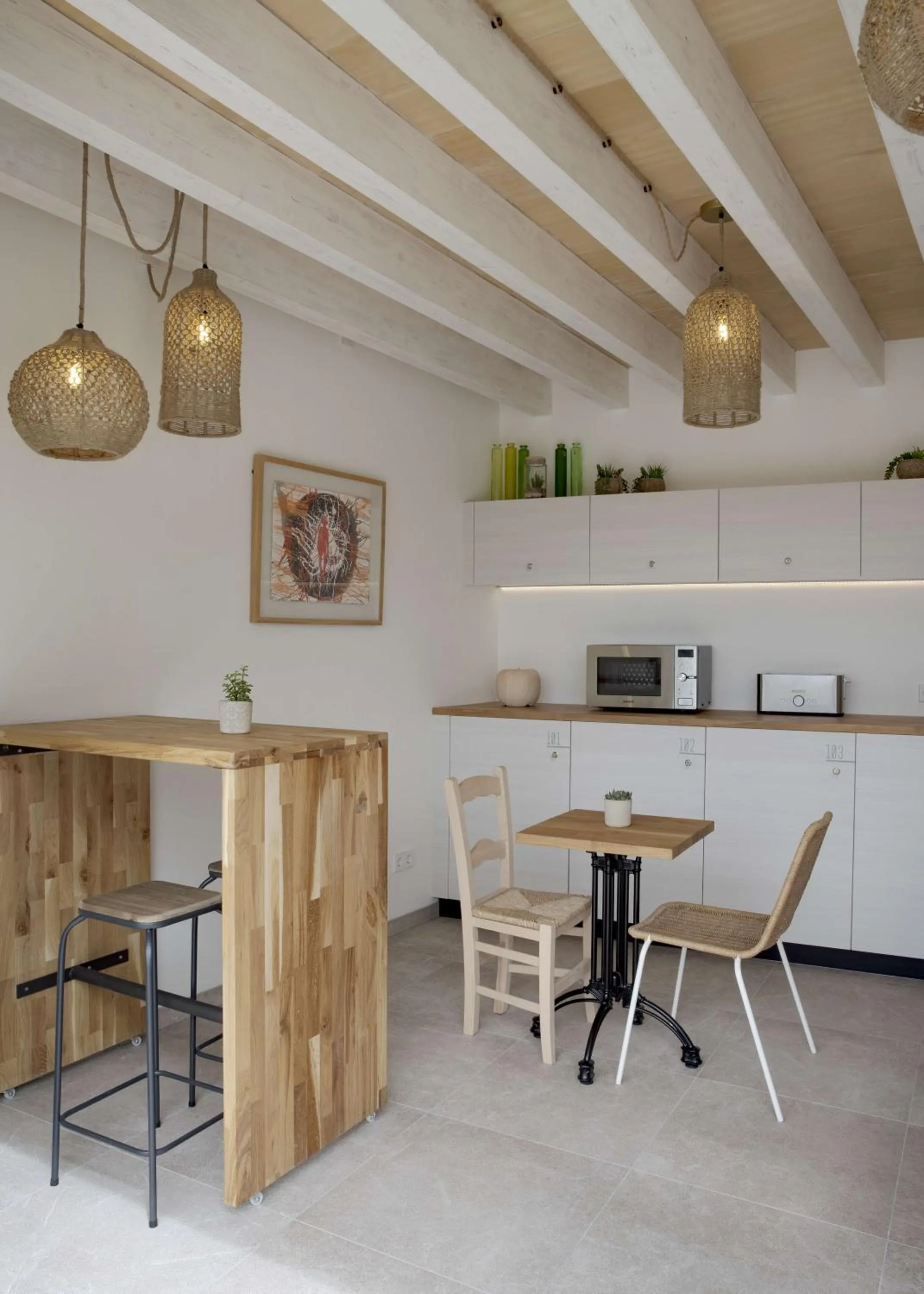 Living room in Can Vidal Boutique Rooms