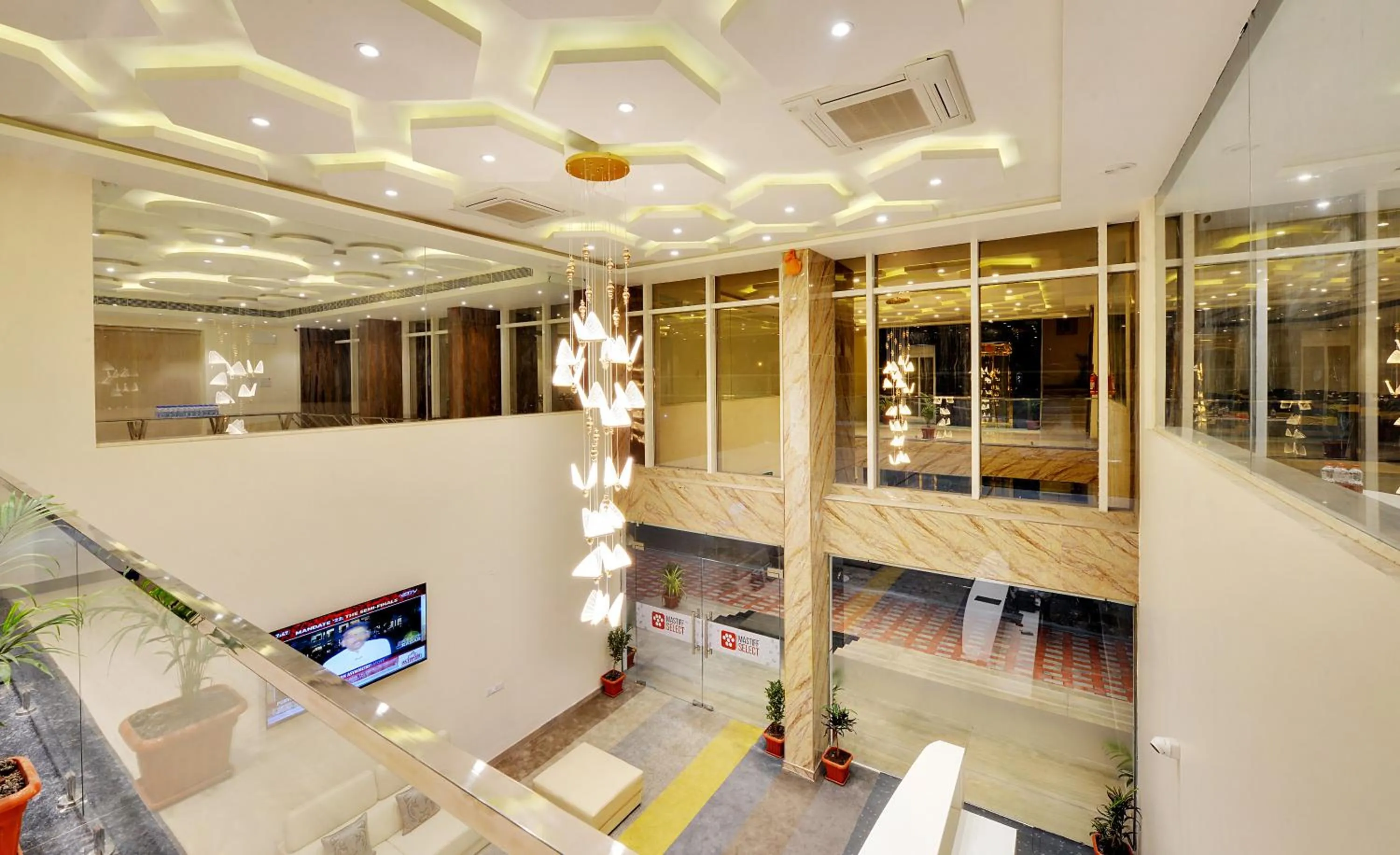 Lobby or reception in Mastiff Select Gulbarga Hotel
